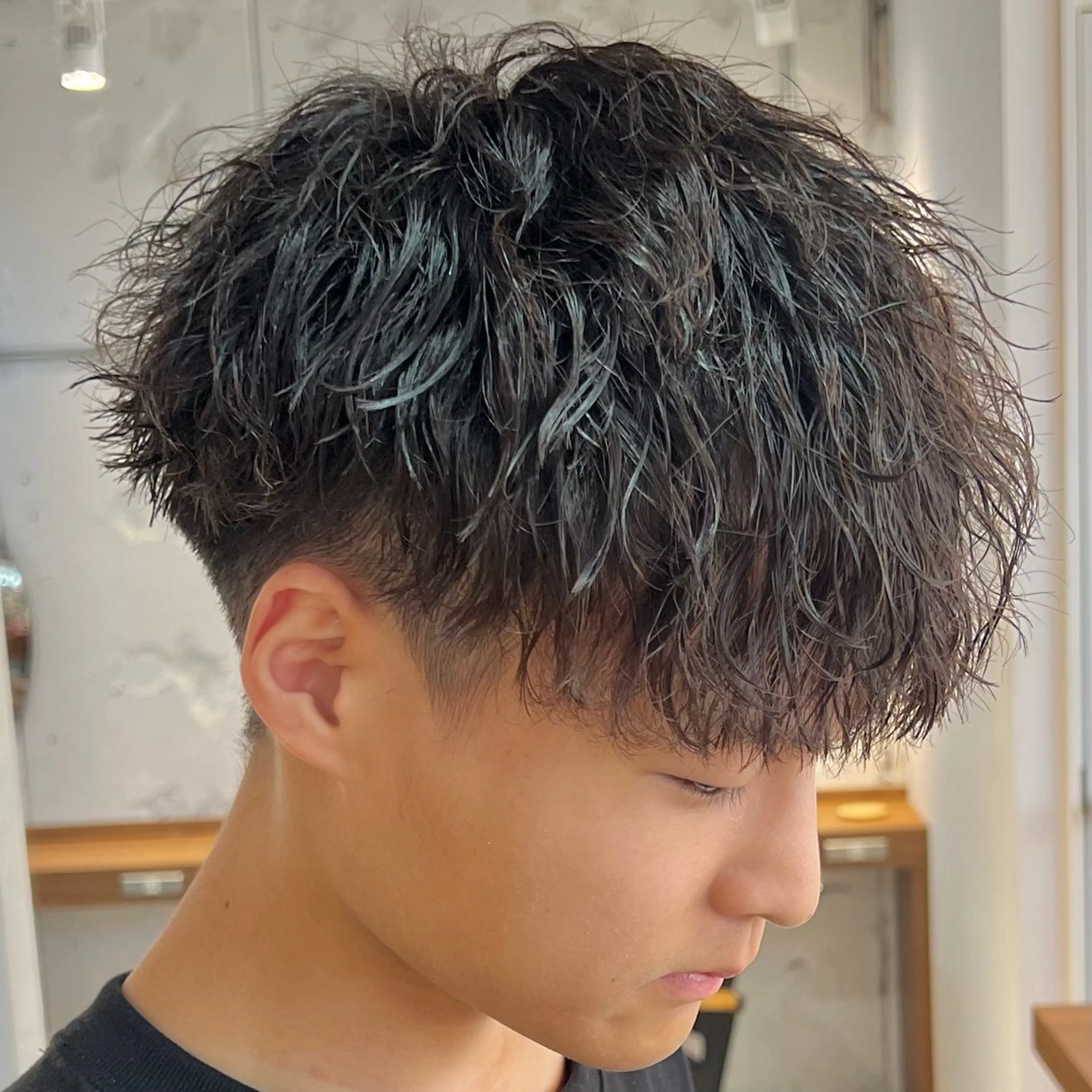 【無造作な束感🔥】ツイストスパイラルパーマ➕カットの写真
