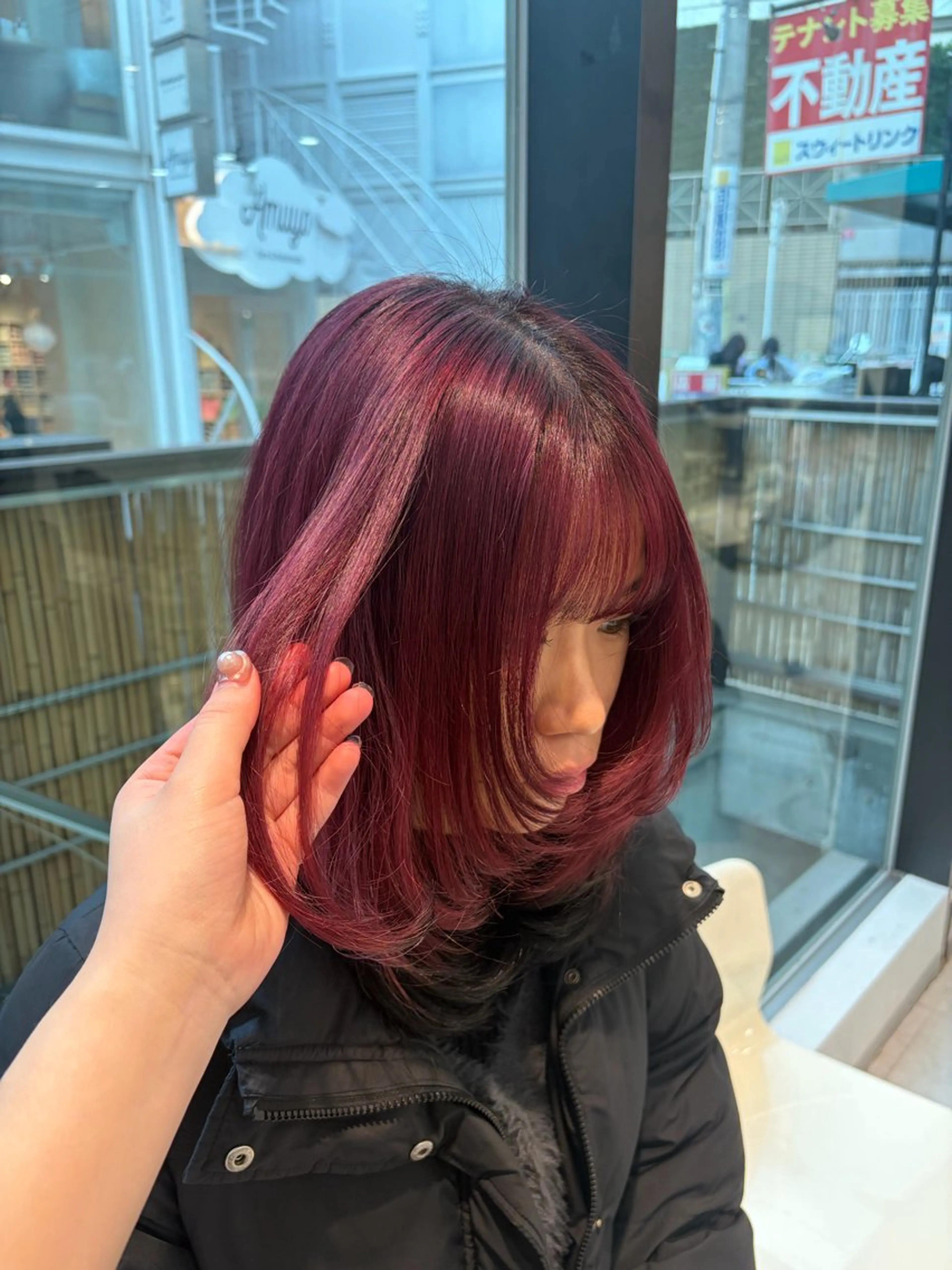 ロング カラー カット ヘアカラー トリートメント ヘアセット ハイトーンアレンジ 🦋🥀Shuriのヘアスタイル