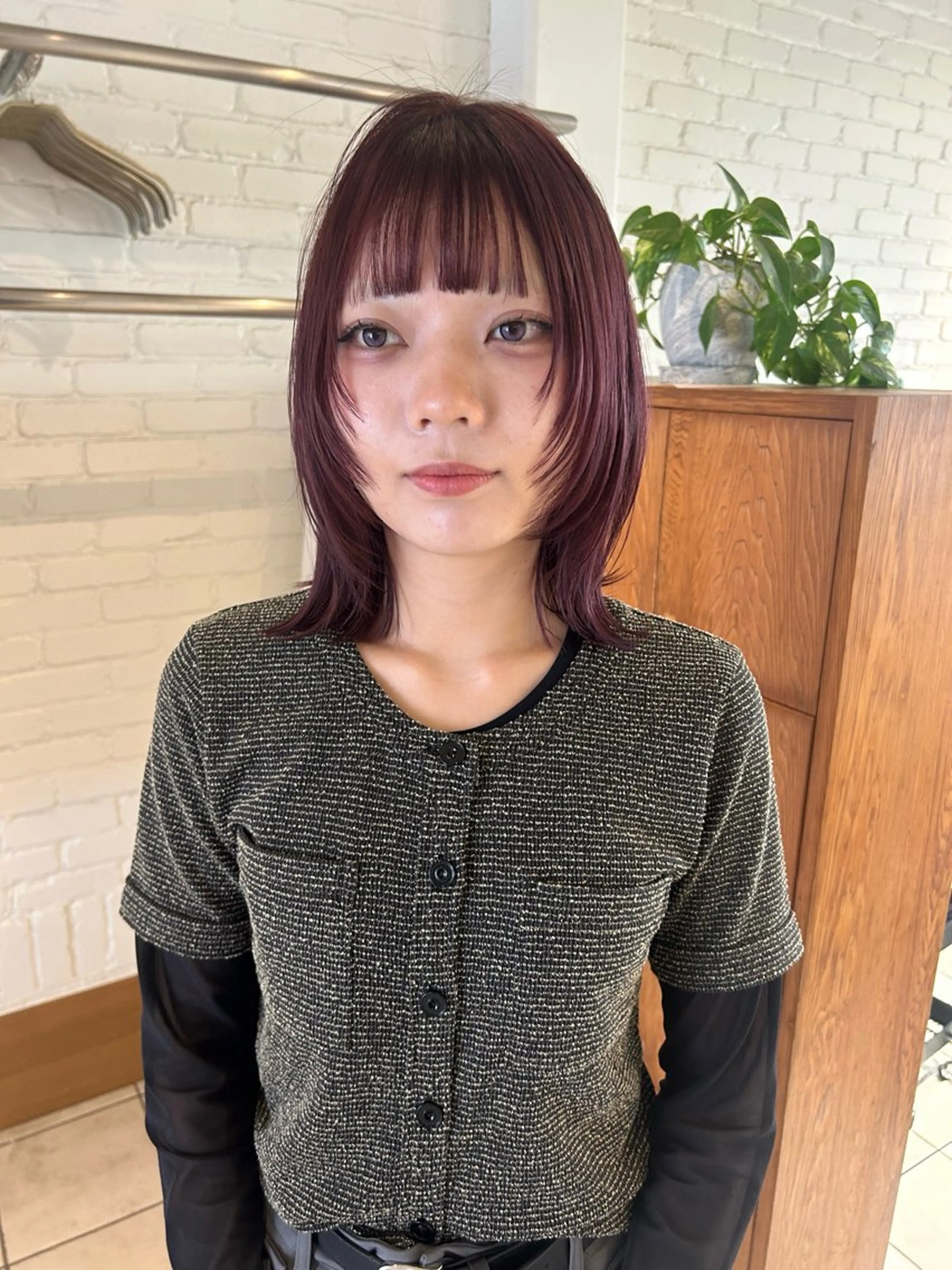 ショート カラー 💫レイヤーカット 💫ブリーチ💫サキのヘアスタイル
