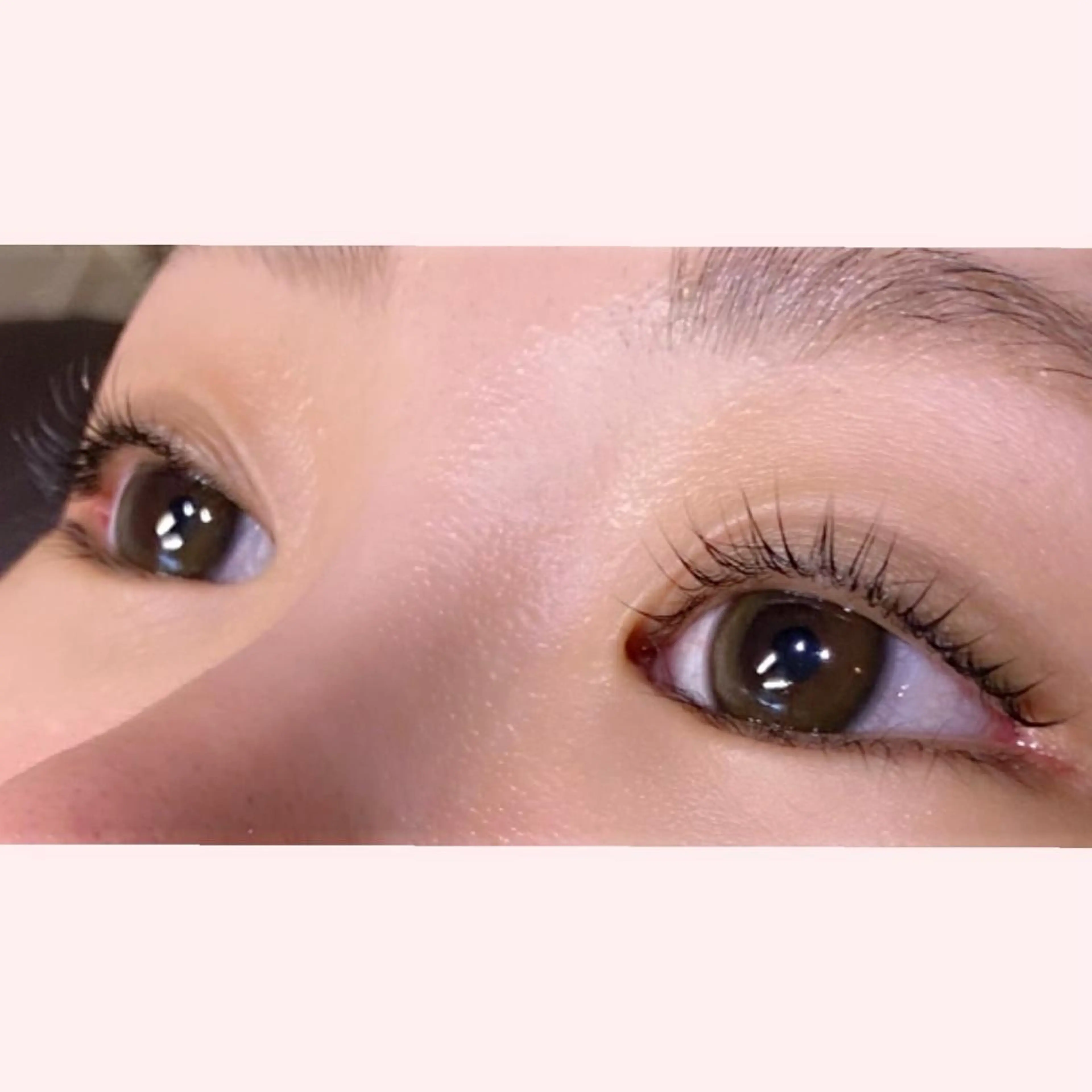 アイブロウWAX+まつ毛パーマ￥8600の写真