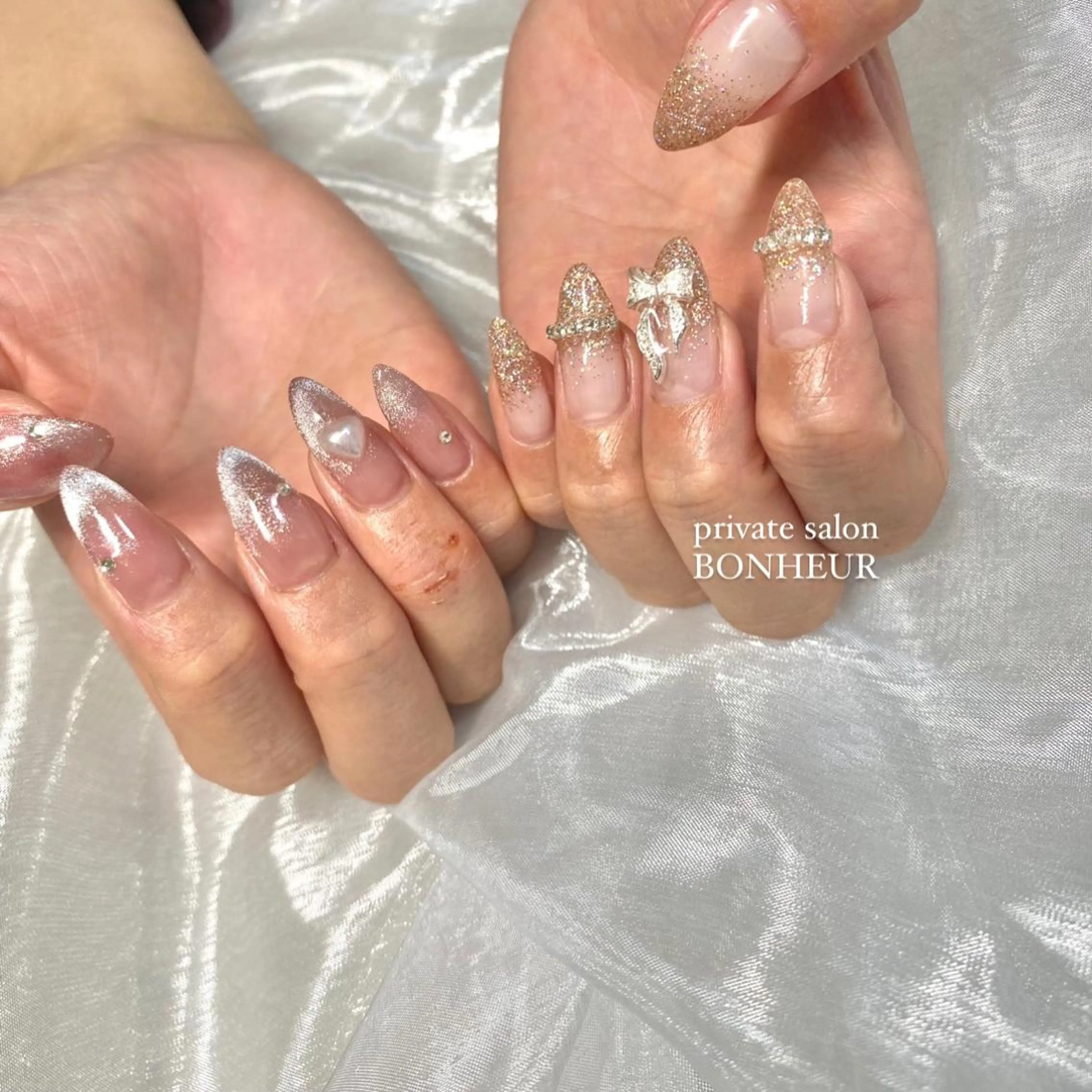 ネイル ハンドネイル BONHEUR Annaのネイルデザイン