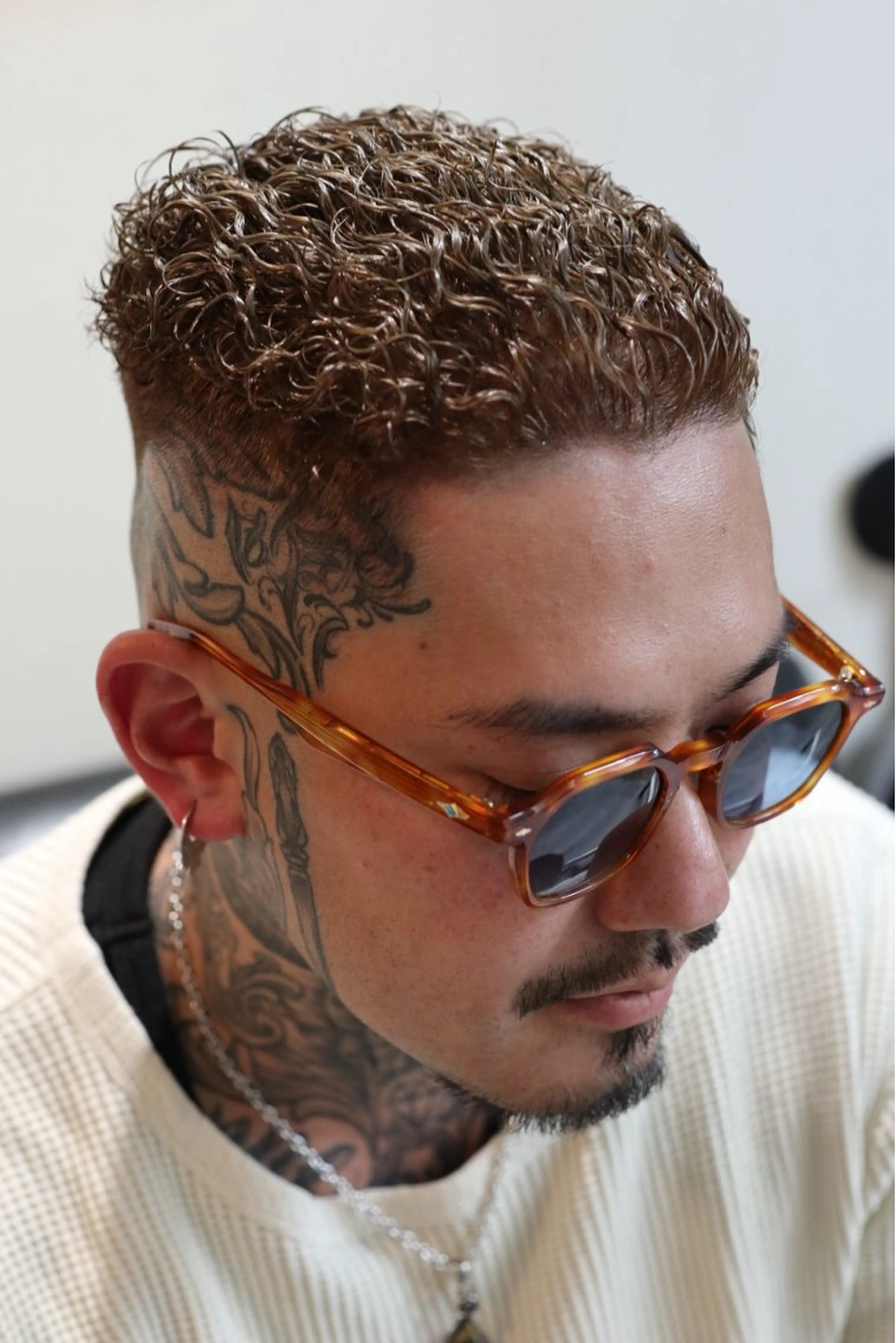 【メンズ限定】初回のみカット+極道パーマ（フェードカット。スキンフェード。刈り上げ。ツーブロック）の写真