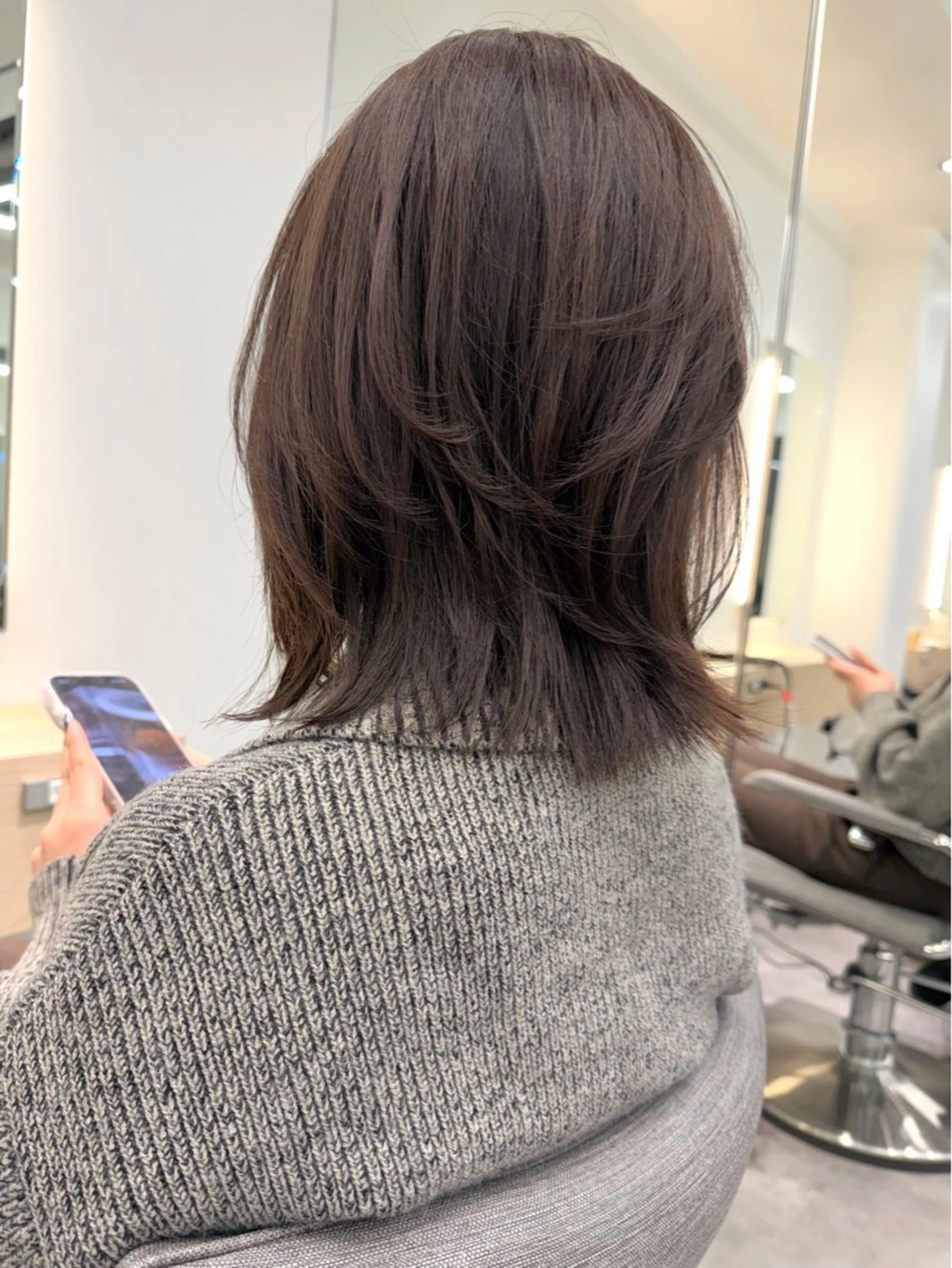 ショート ボブレイヤー ボブ レイヤーカット lar 立川南口所属・レイヤーボブ/ボブ 仲川和人のヘアスタイル