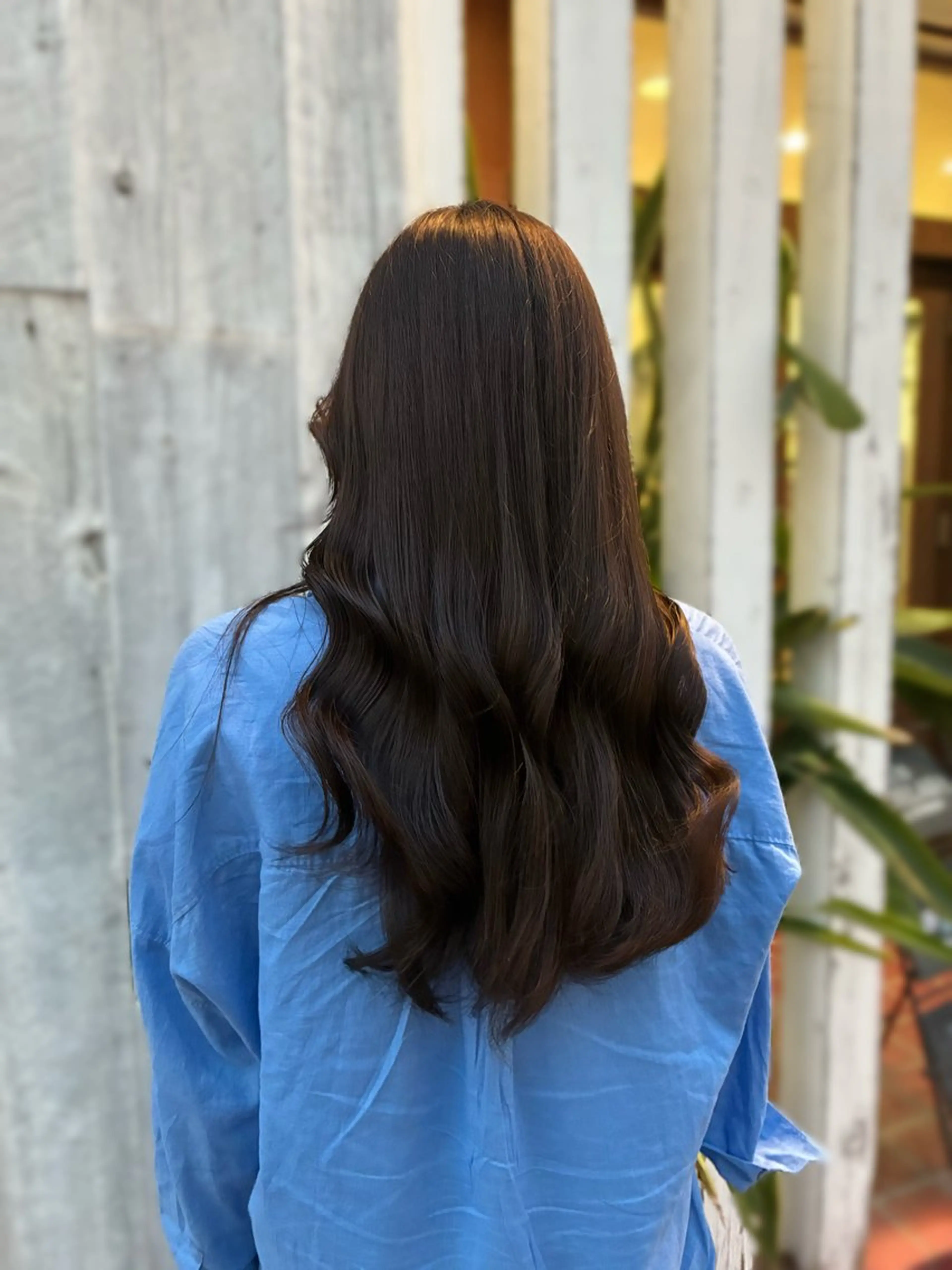 ロング カラー ヘアカラー トリートメント 梅原 姫🍬🐰のヘアスタイル