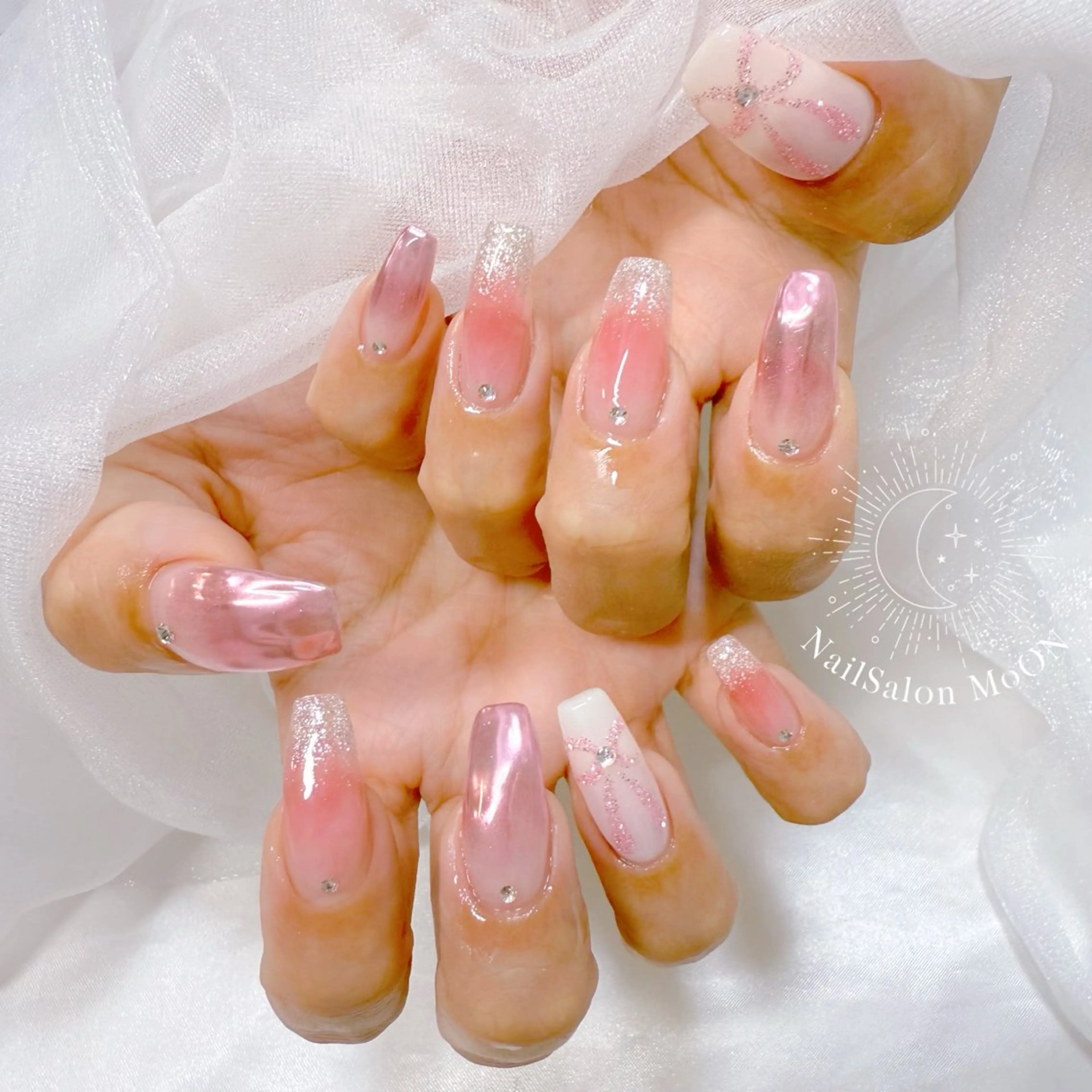 ネイル MoON...❤︎ MeGuのネイルデザイン