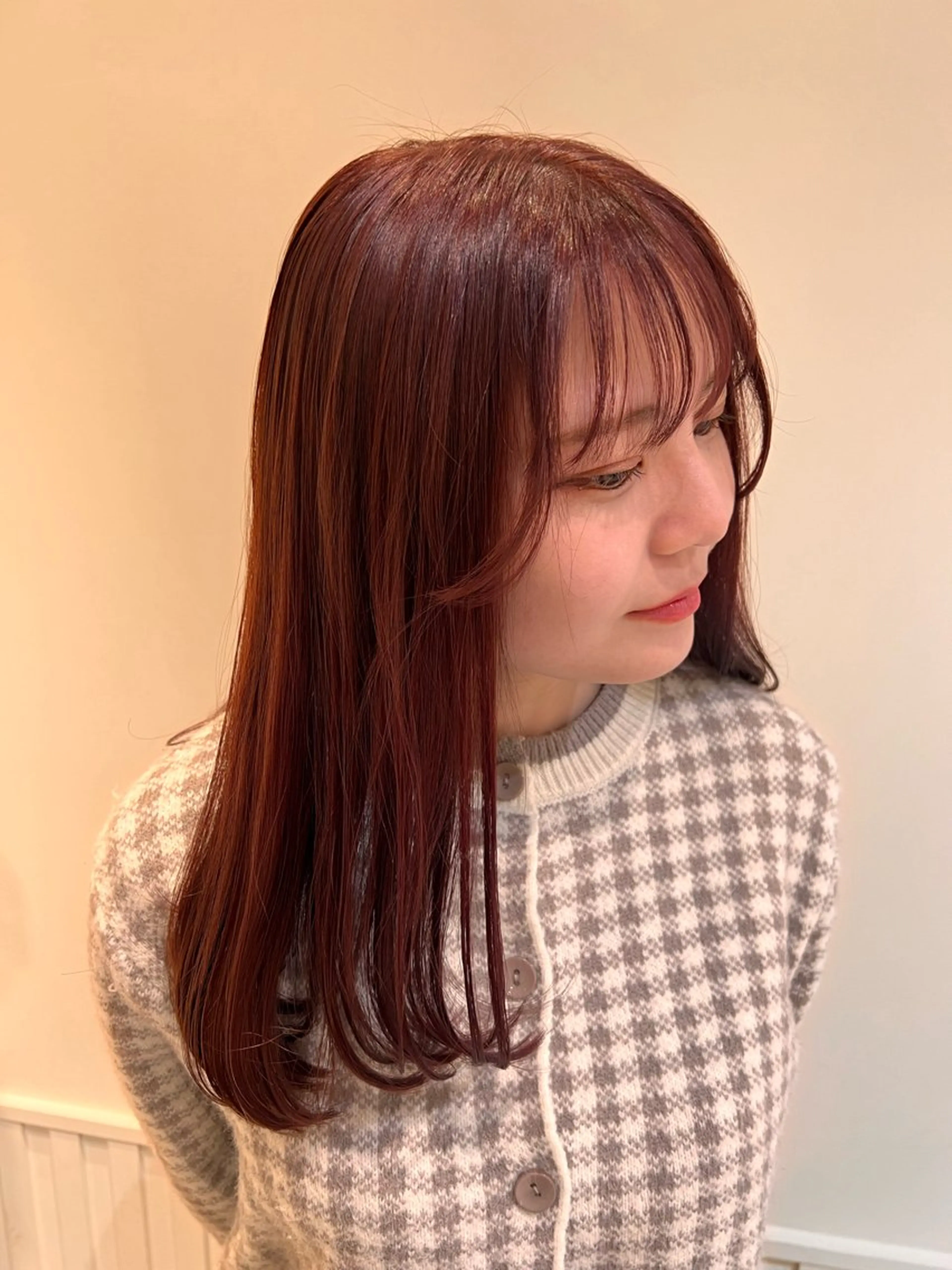 【minimo限定】🦋カット+カラー+1step treatment🦋※補足説明確認お願い致しますの写真