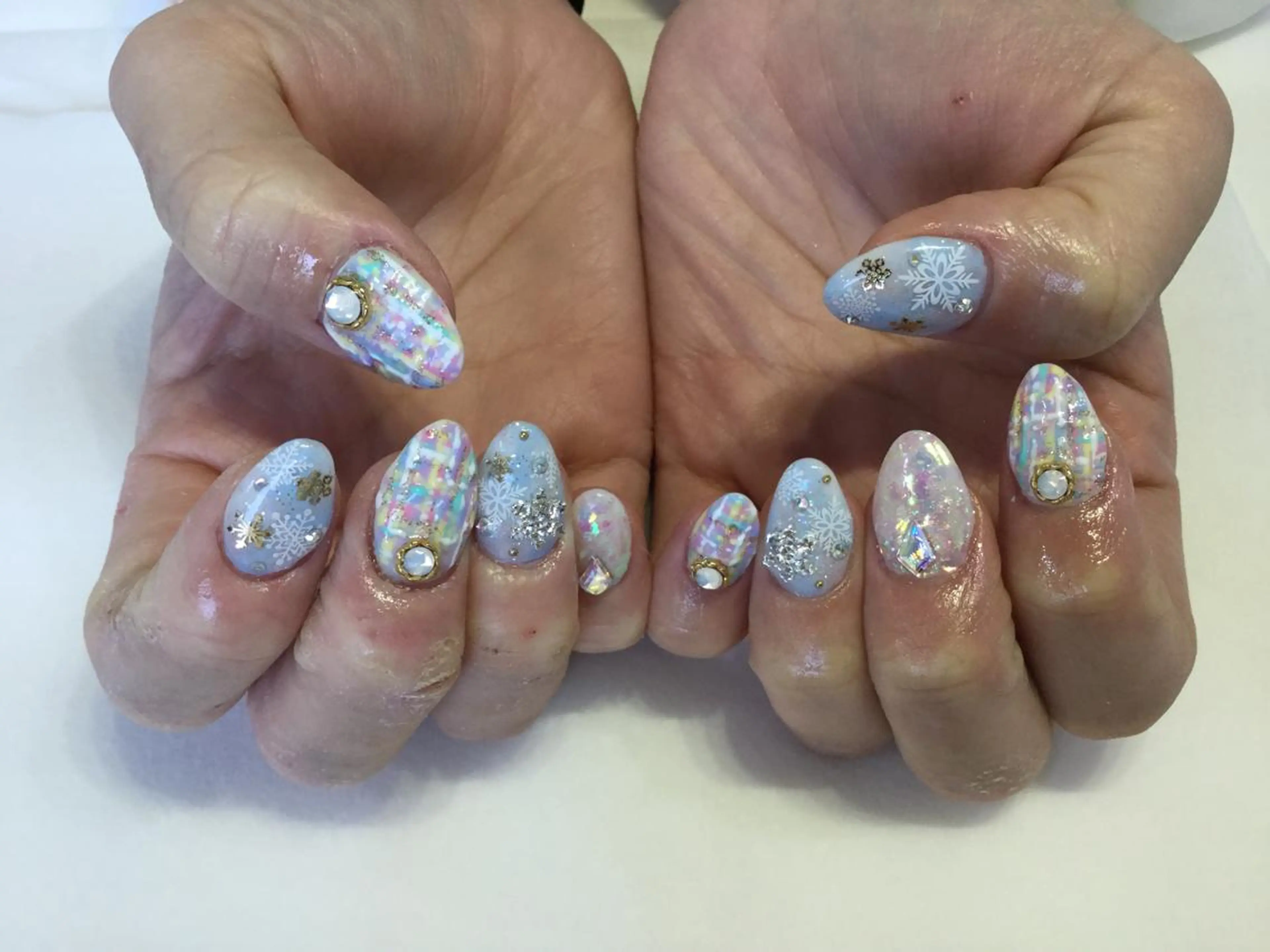 ネイル 💎🐰 saki. m 🐰💎のネイルデザイン