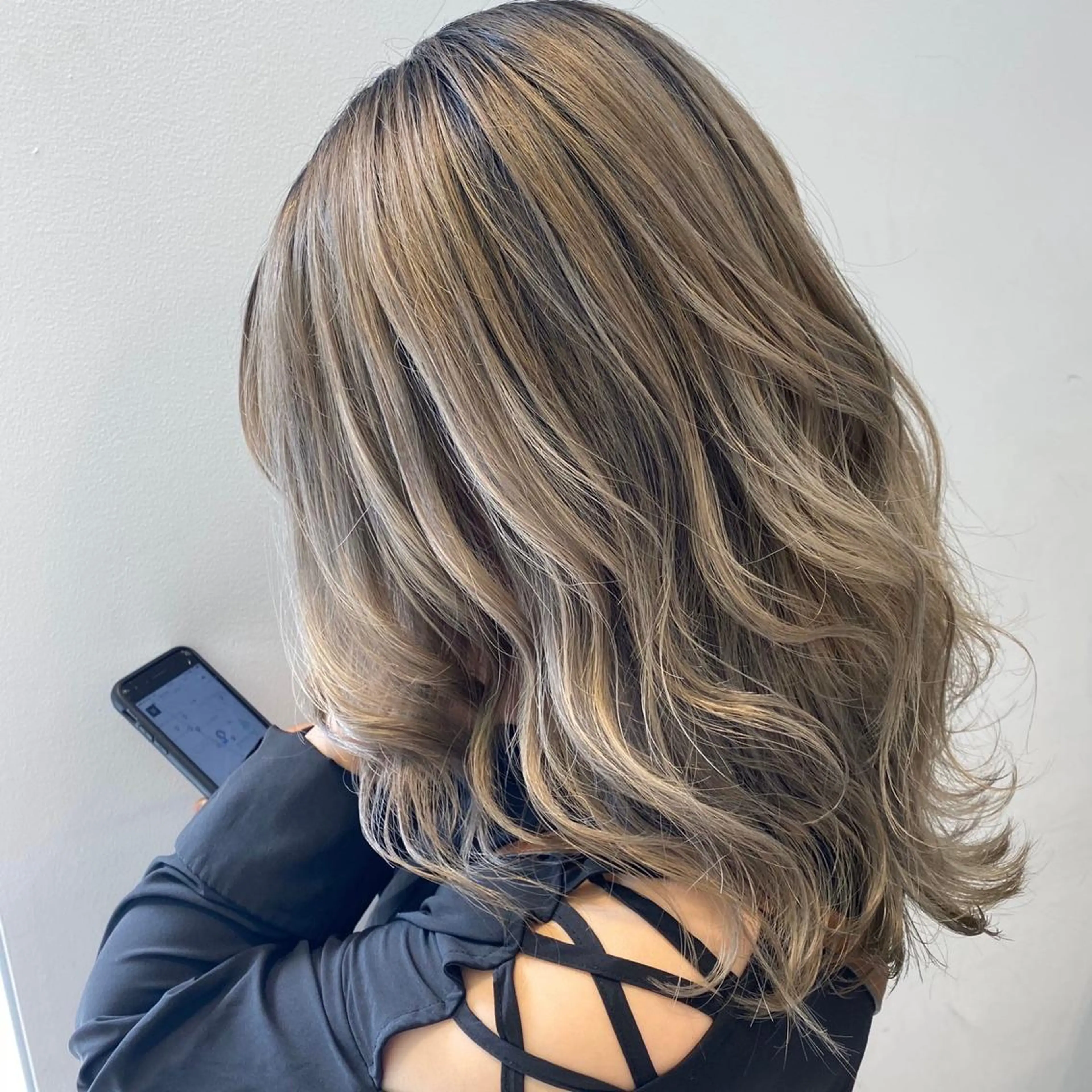 ダブルカラー🤍トリートメント付の写真