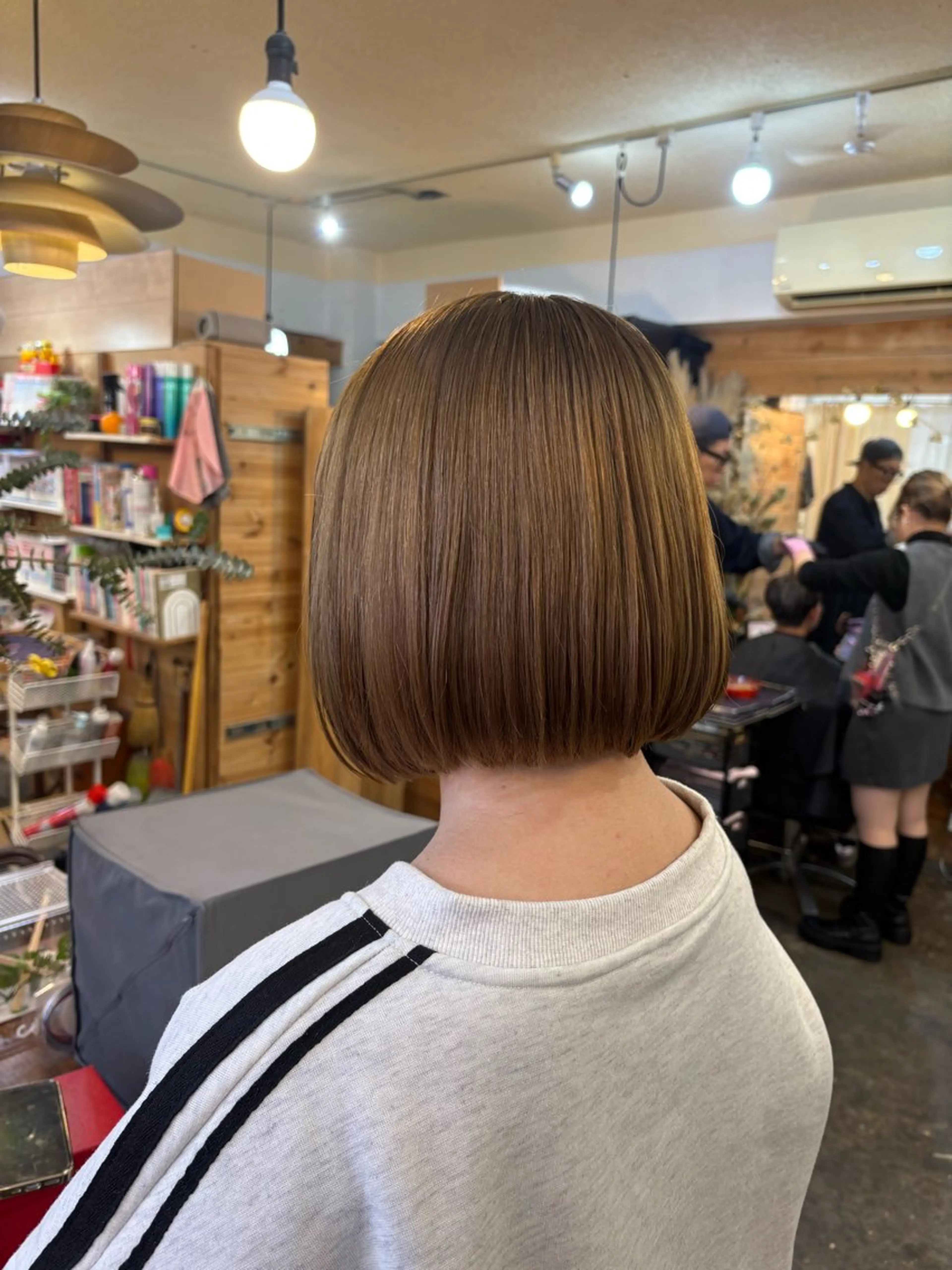 ショート ヘアカラー JuJu (orange)のマツエク・マツパデザイン