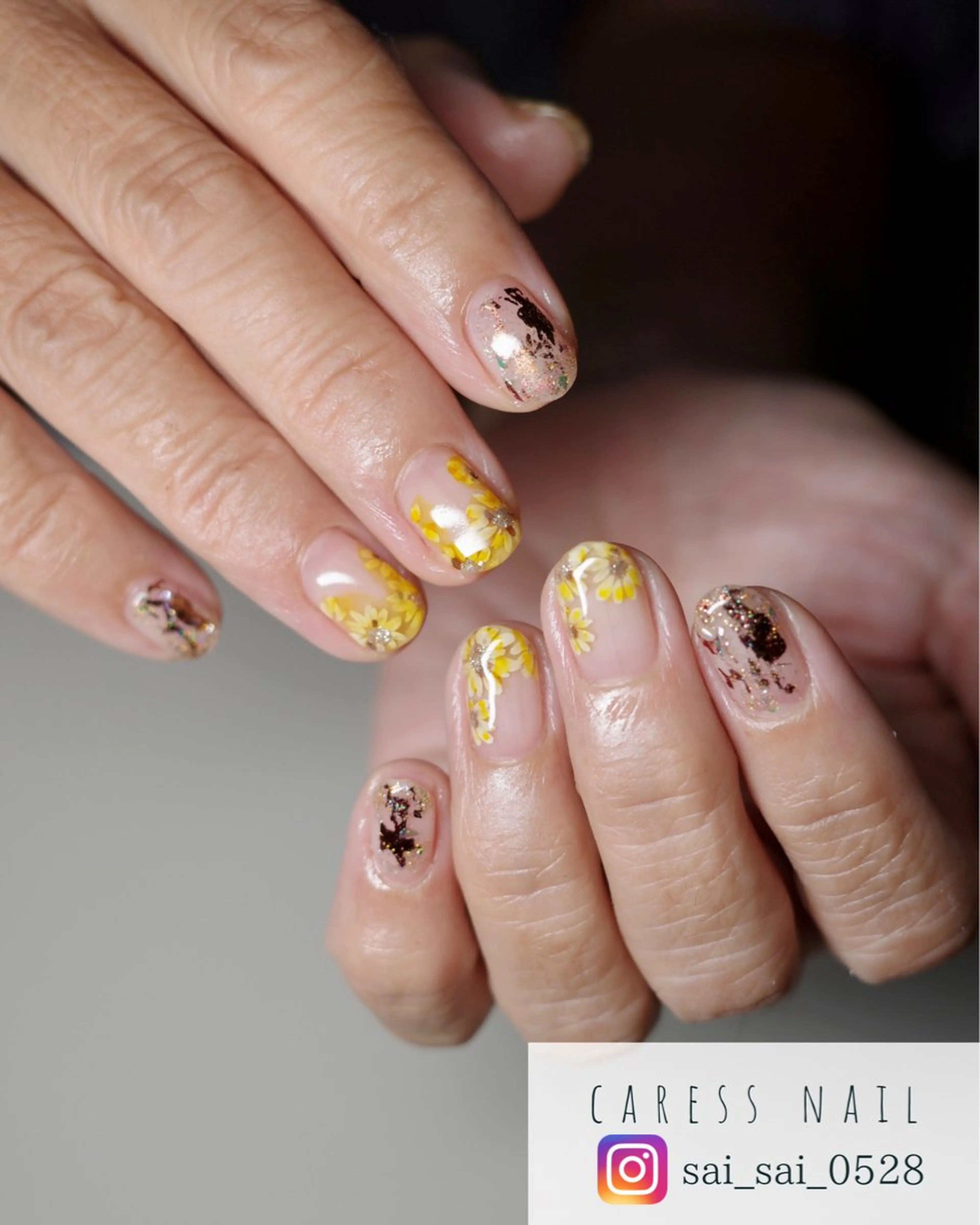 ネイル caress nail カレスネイル 代々木上原所属・カレスネイル さいのネイルデザイン