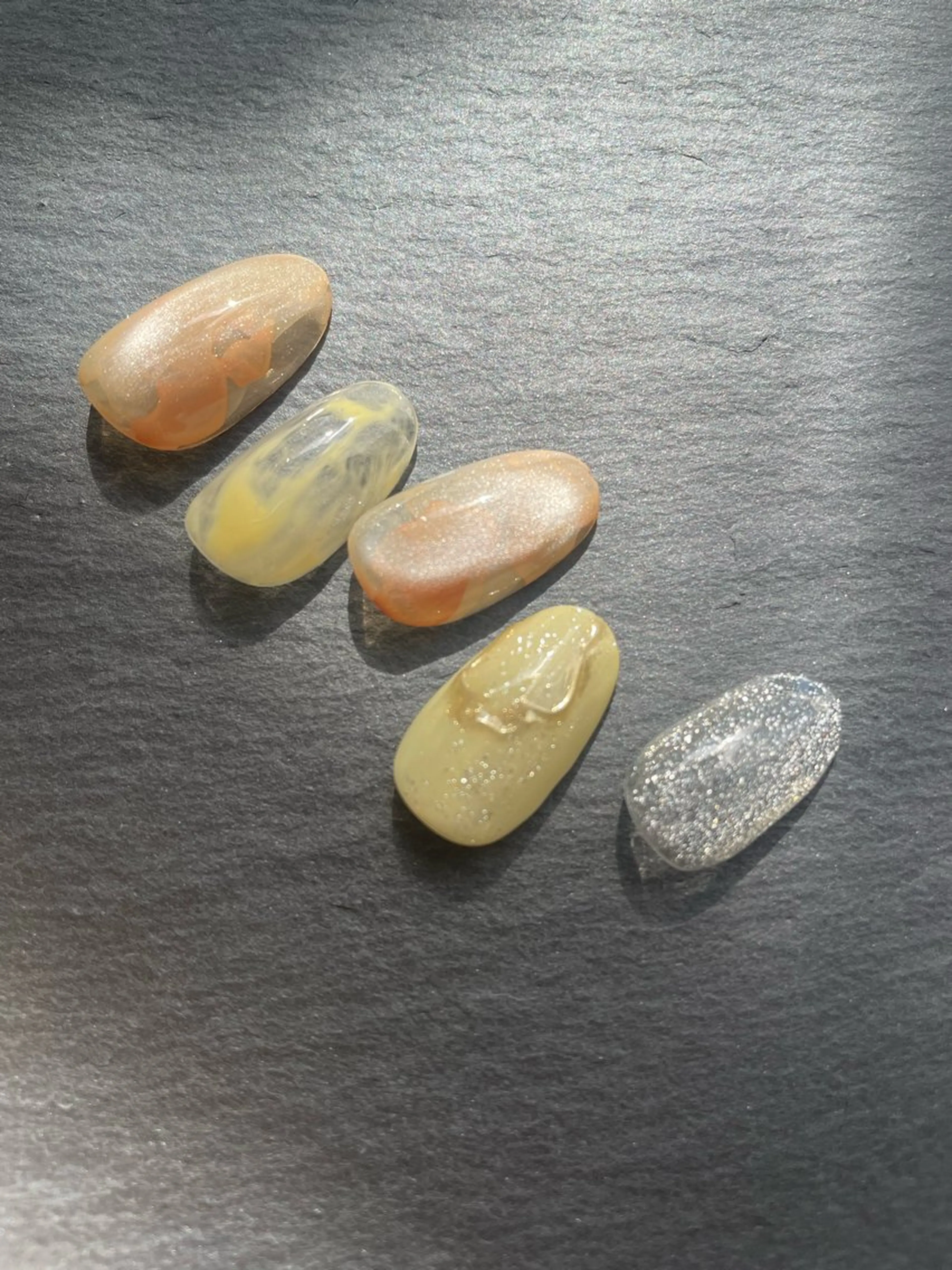 ネイル ジェルネイル ニュアンスネイル 春ネイル ハンドネイル フットネイル 🌕akuri🌖 渋谷/nuanceのネイルデザイン