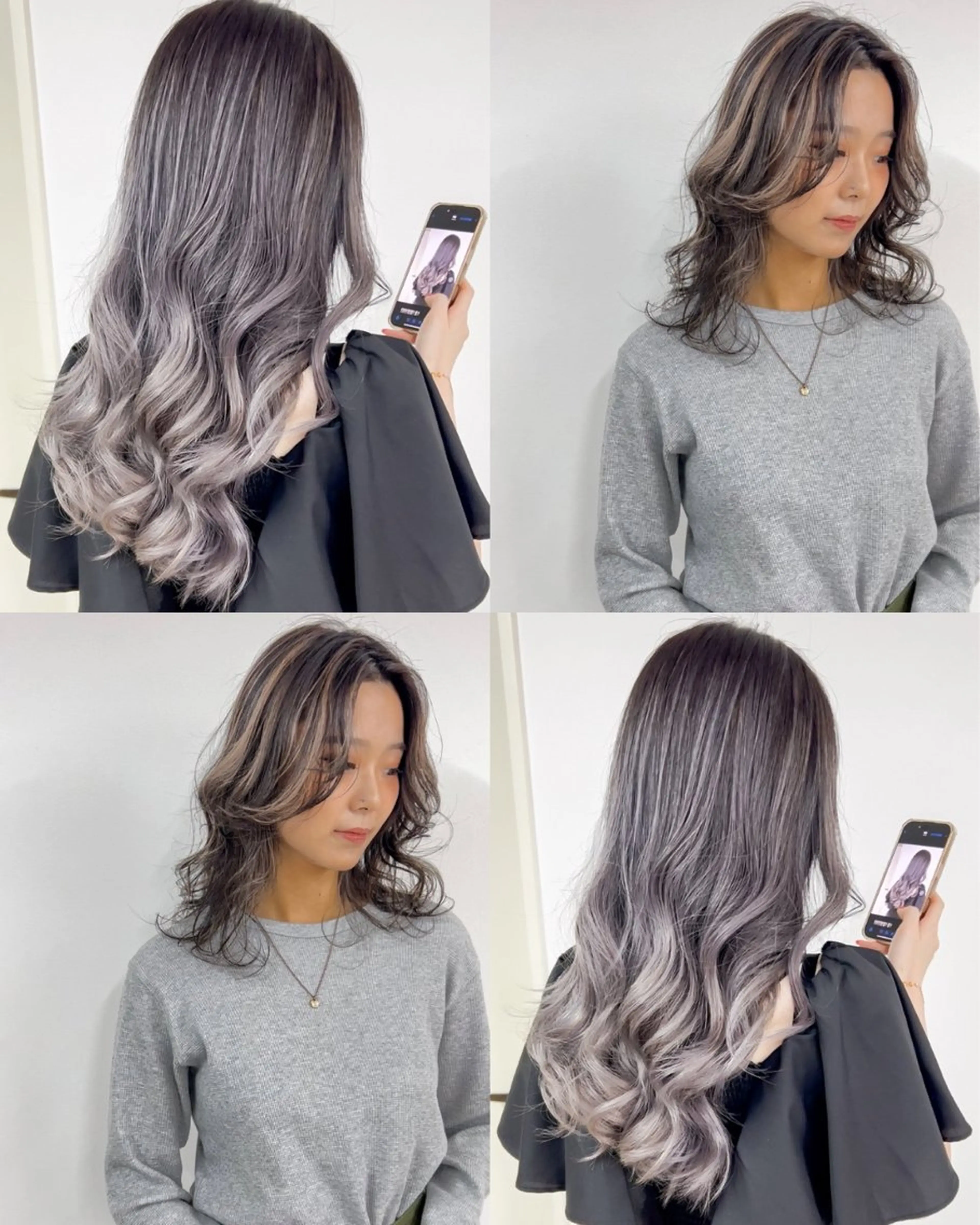 💎デザインに迷ったら💎ハイライト/バレイヤージュ +Varijoie esTr¥23700~¥24600の写真