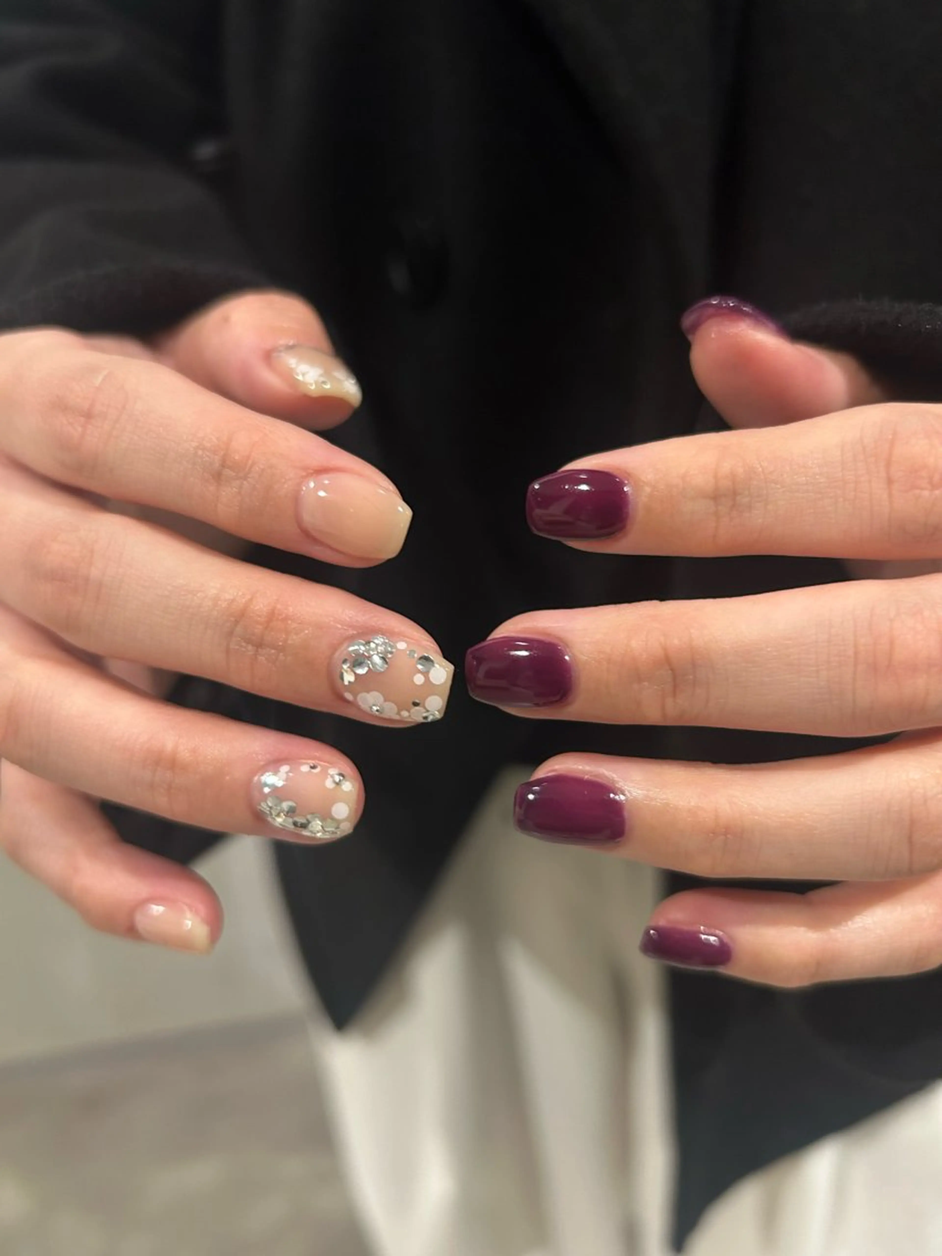 ネイル ホログラムネイル キラキラネイル tote. harunaのネイルデザイン