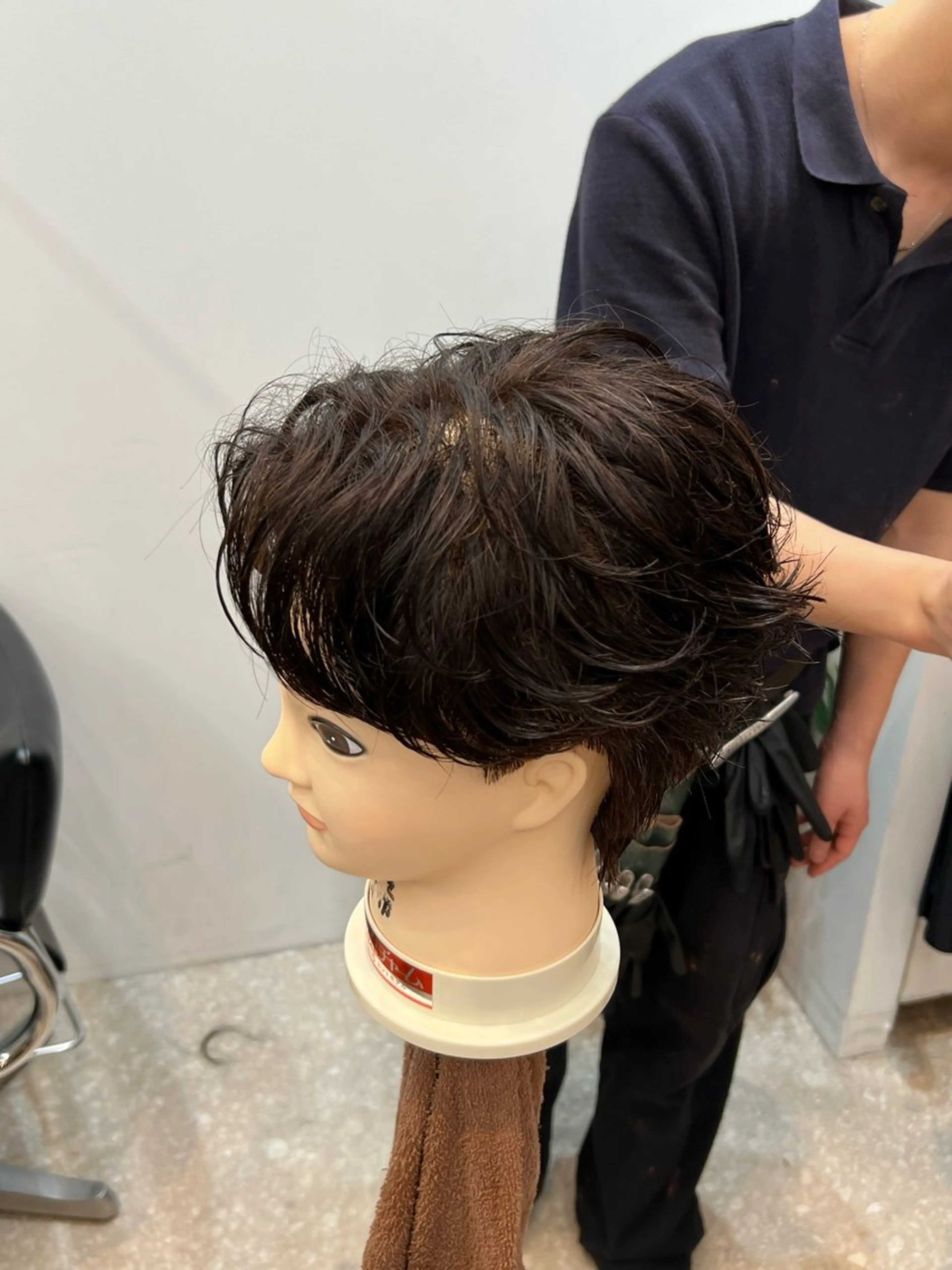 パーマ メンズ パーマ 澤崎 ゆらのヘアスタイル