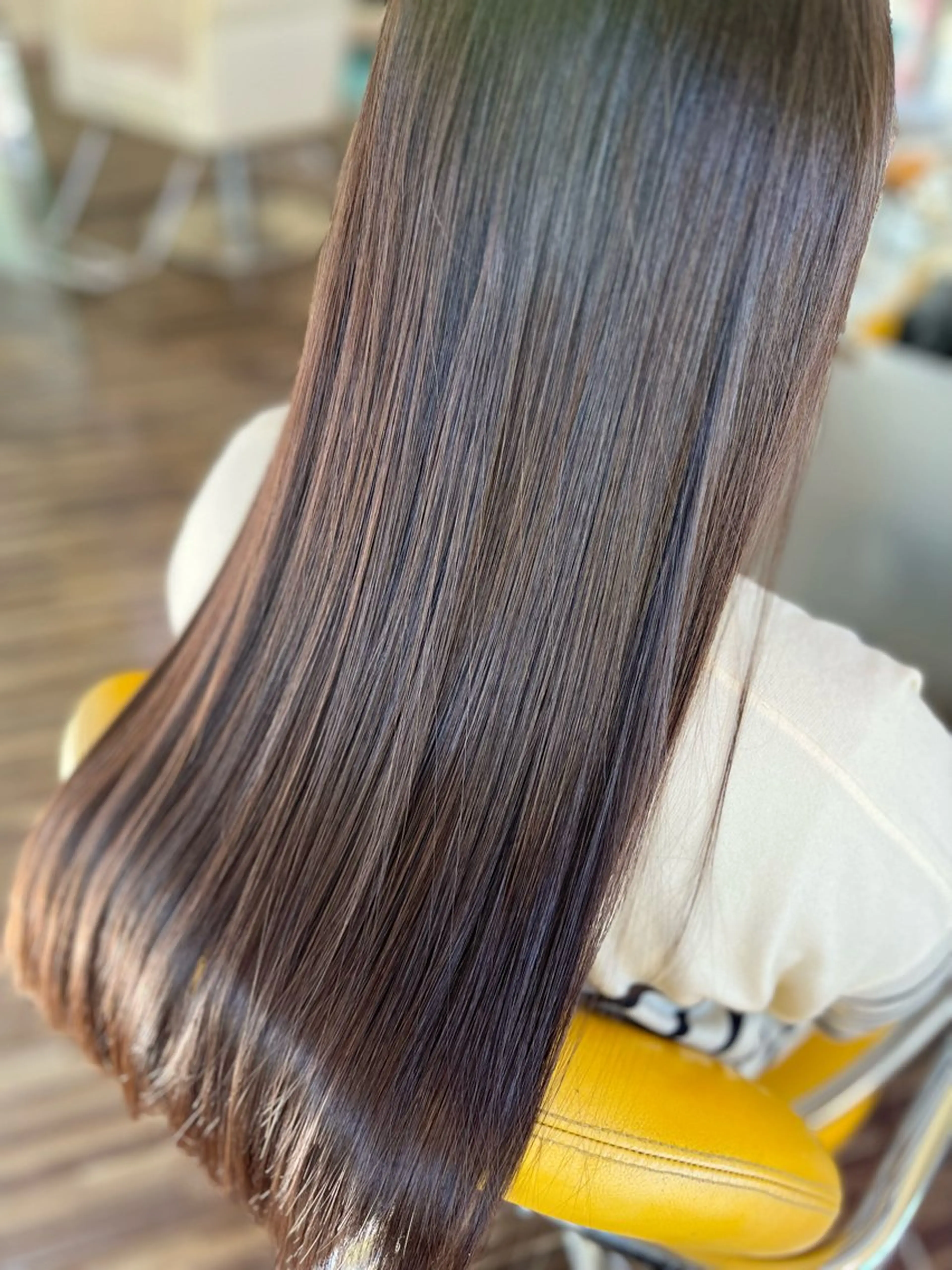 似合わせカット✖︎髪質改善ストレート✖️トリートメントの写真