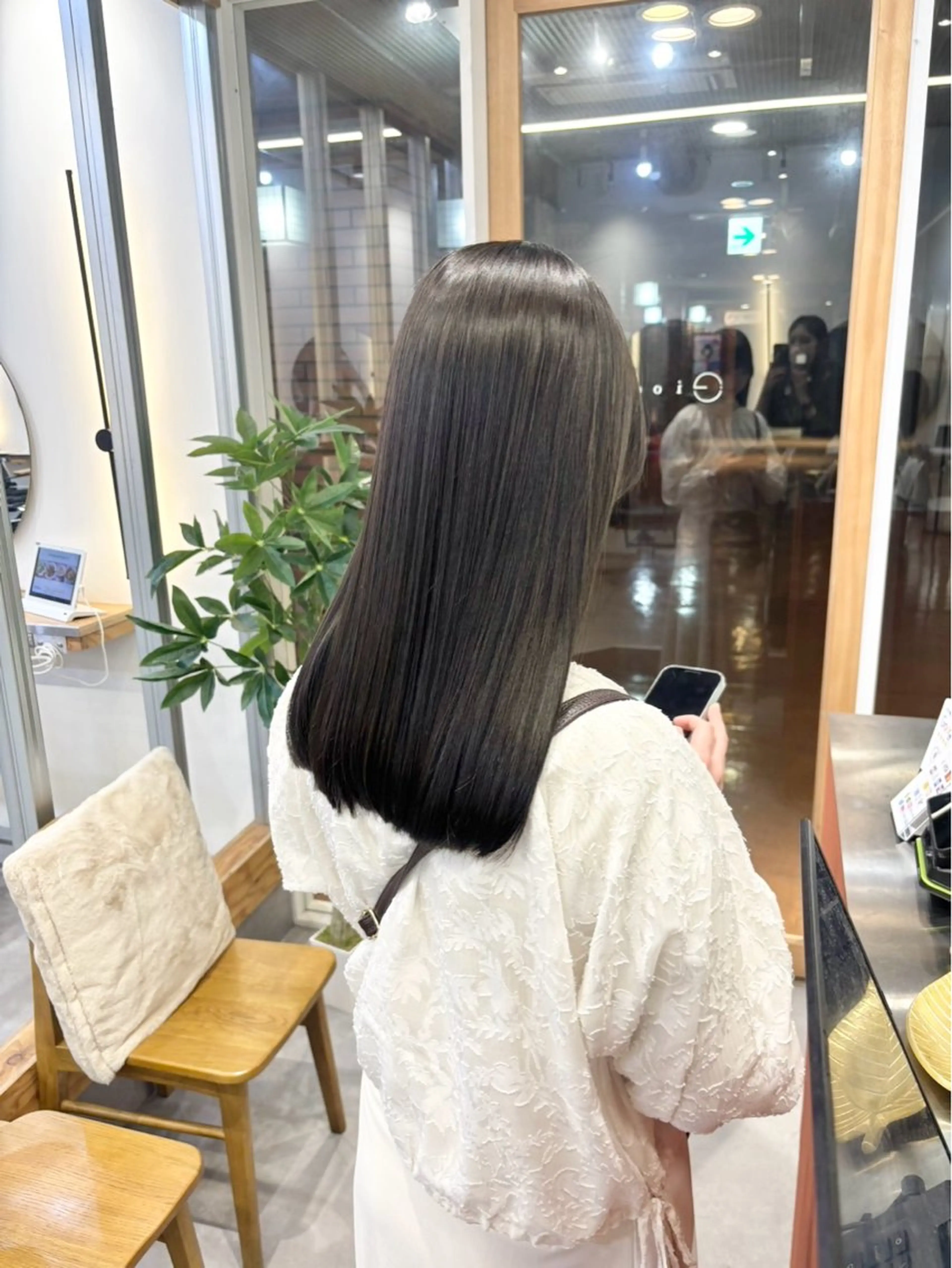 ロング 髪質改善 縮毛矯正 トリートメント 縮毛矯正 リキ/髪質改善 /縮毛矯正🫧のヘアスタイル