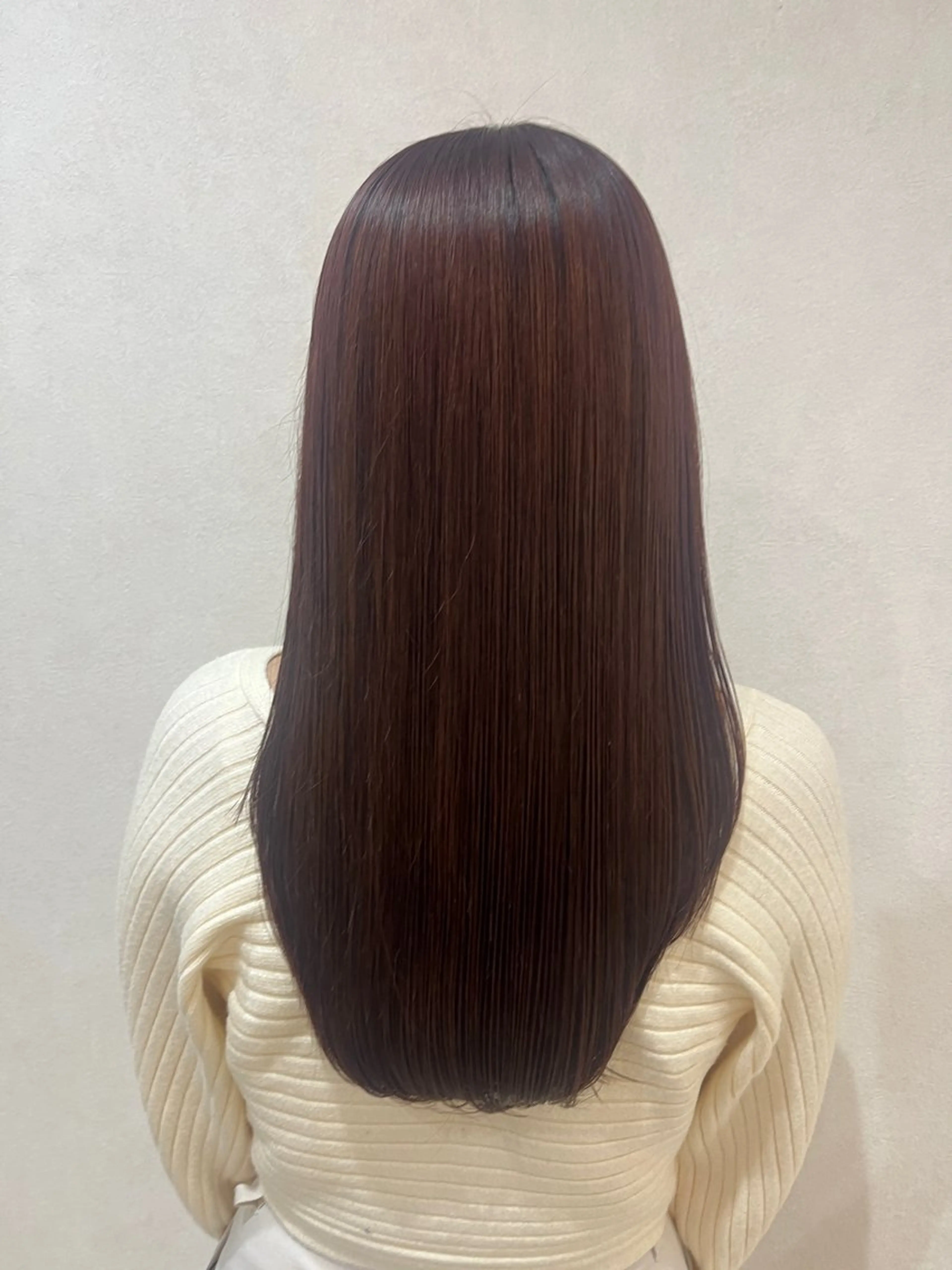 ロング カラー ブラウンカラー ラベンダーカラー ヘアカラー トリートメント うる艶カラー🫧/ 武笠 友香🤍のヘアスタイル