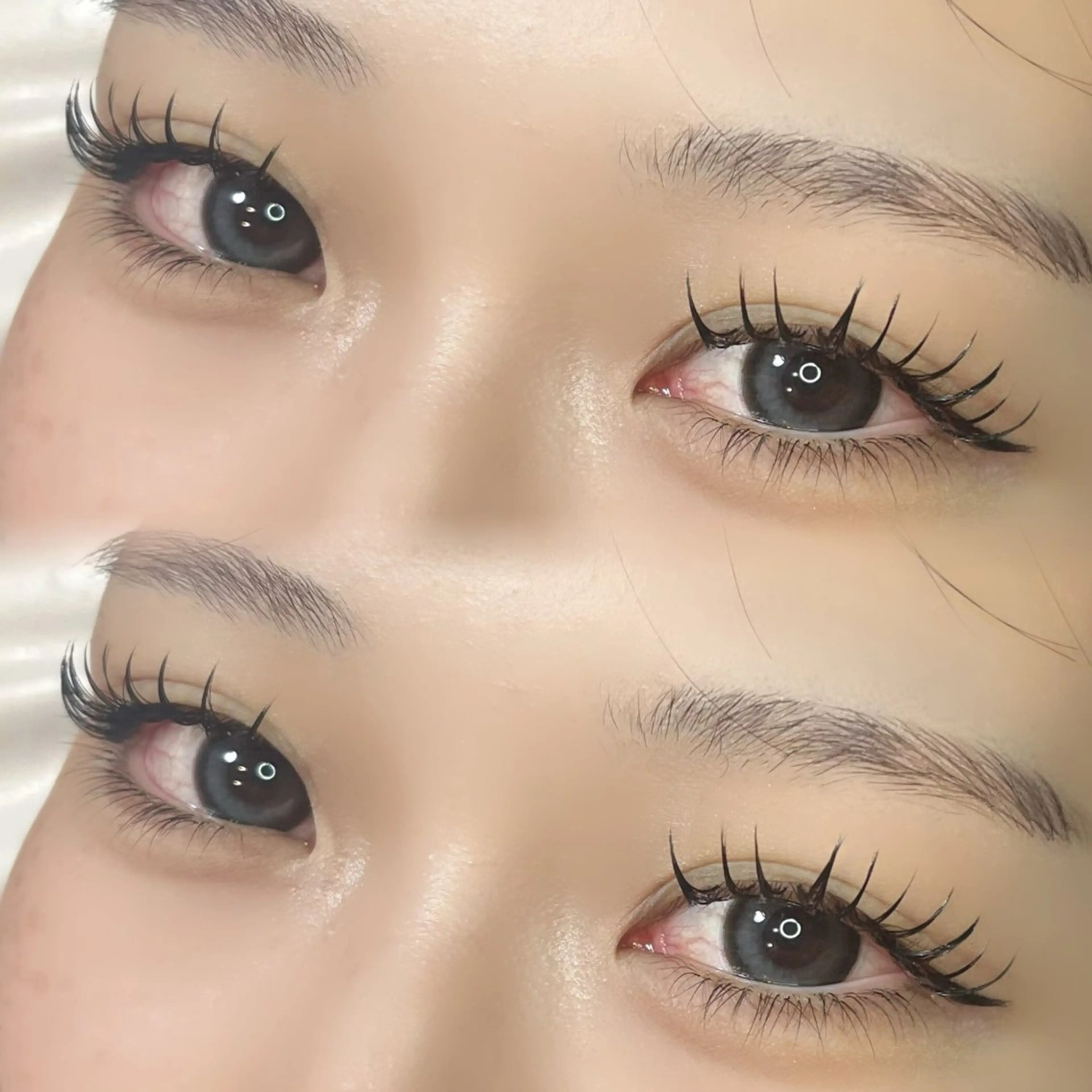 マツエク・マツパ バインドロック 束感まつ毛 フラットラッシュ ボリュームラッシュ Stella 岩﨑のマツエク・マツパデザイン