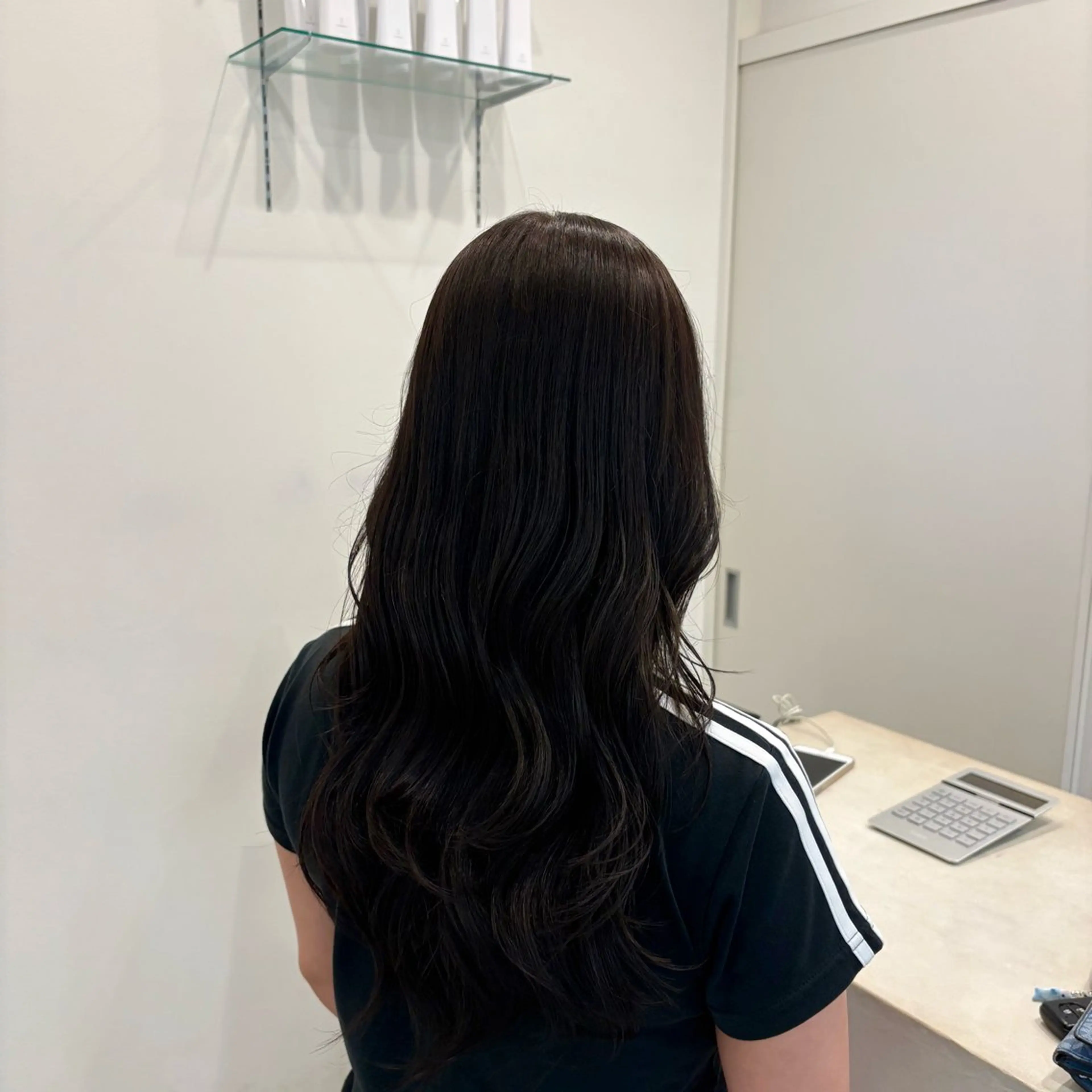 ロング 加賀谷 乙葉のヘアスタイル