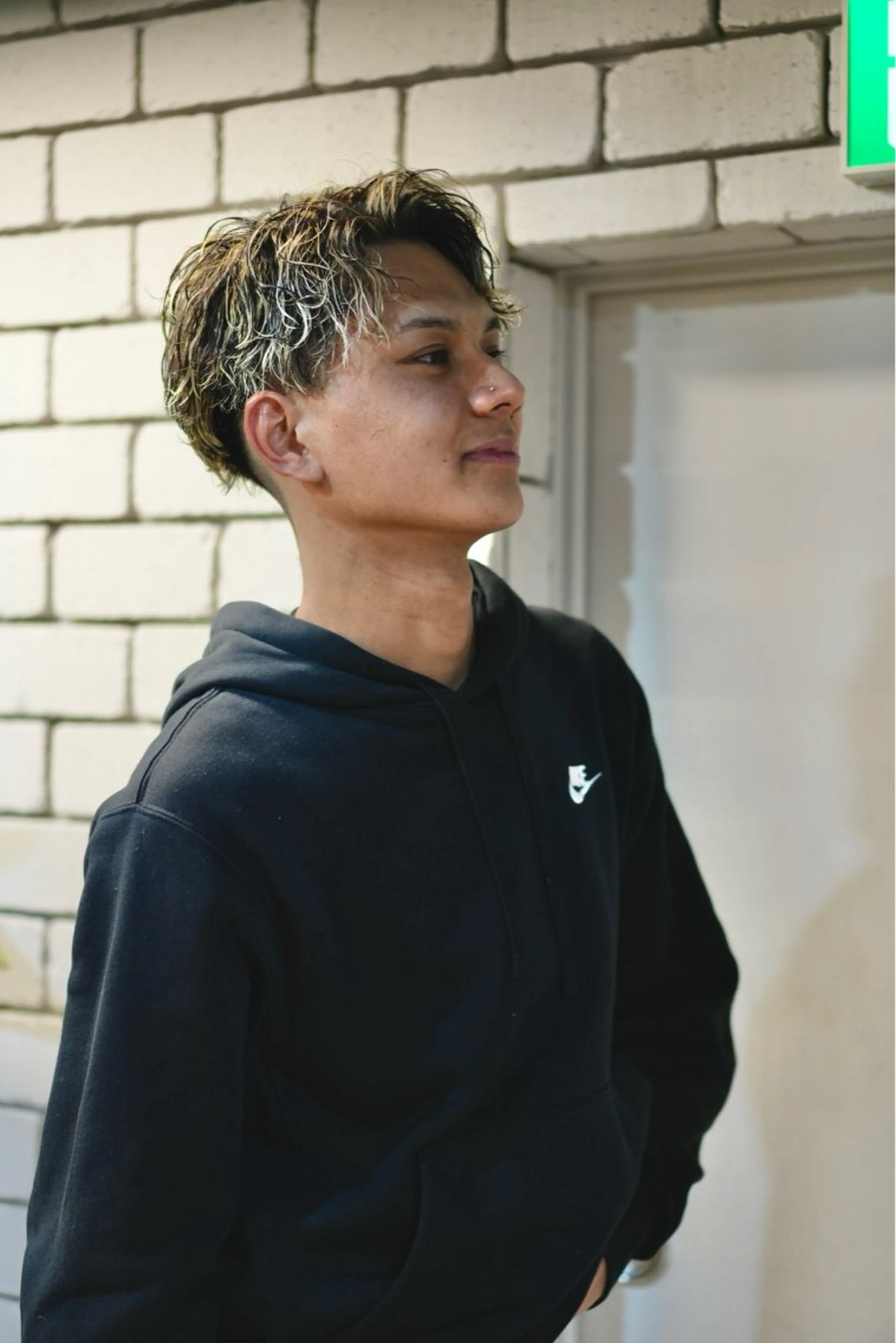 カラー パーマ メンズ カット ヘアカラー パーマ 癖毛風パーマ/ 栄/JEONのヘアスタイル