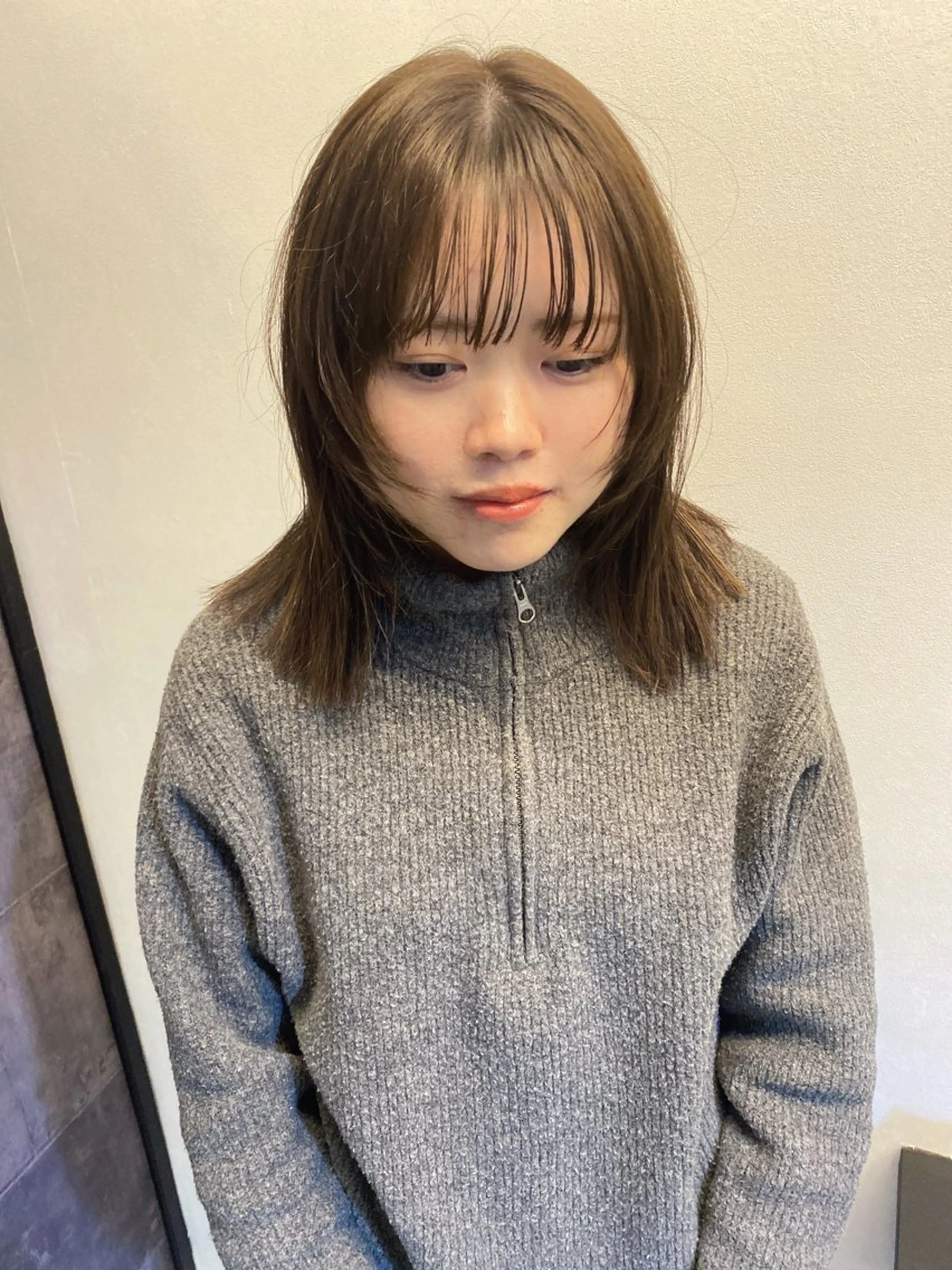 ミディアム カラー ヘアアレンジ 広島/ボブ/レイヤー 🌿‬wakabaのヘアスタイル