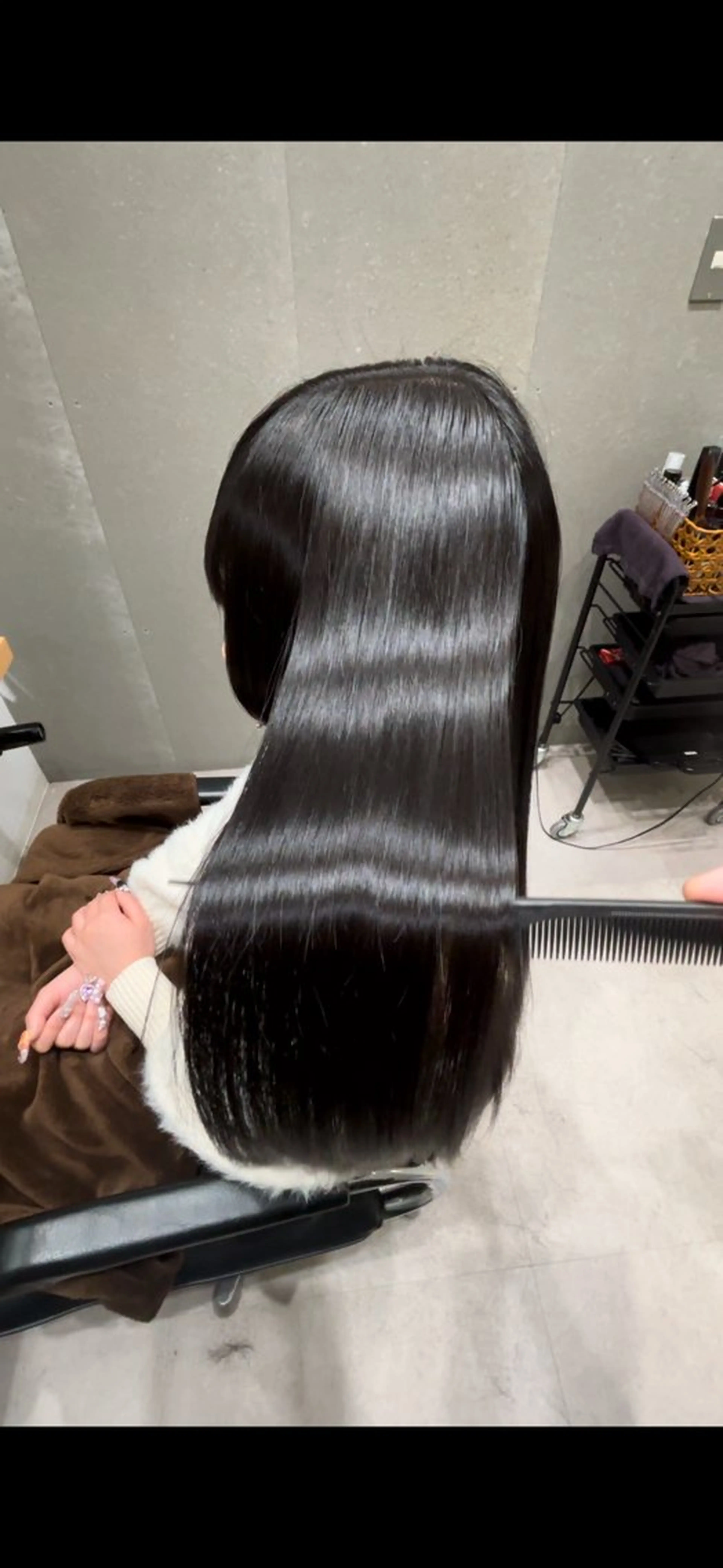 ミディアム 髪質改善 トリートメント 髪質改善ヘアケア 艶髪特化/上田のヘアスタイル