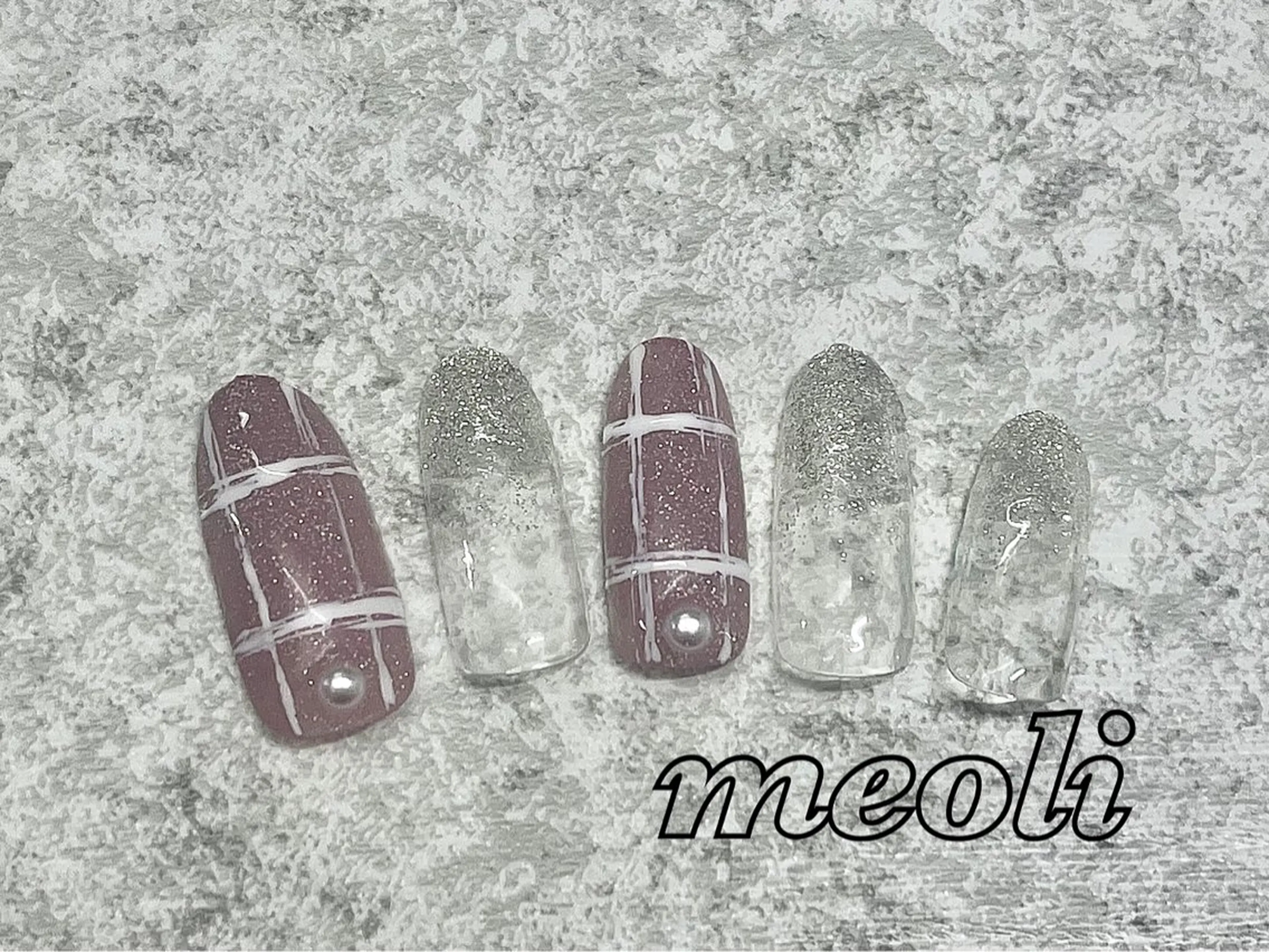 ネイル ハンドネイル nail salon meoli　アヤのネイルデザイン