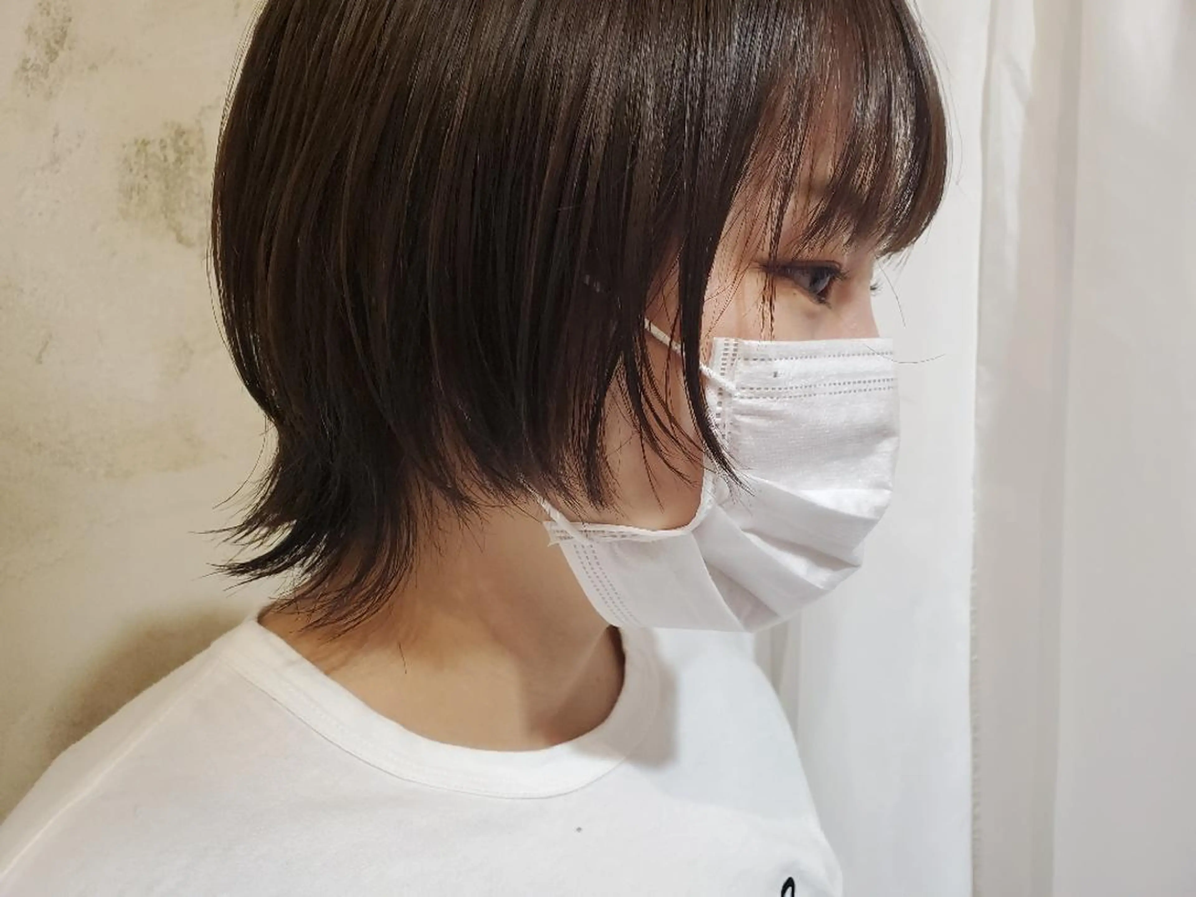 ショート ボブ ウルフカット ウルフボブ カット ヘッドスパ パ ルのヘアスタイル