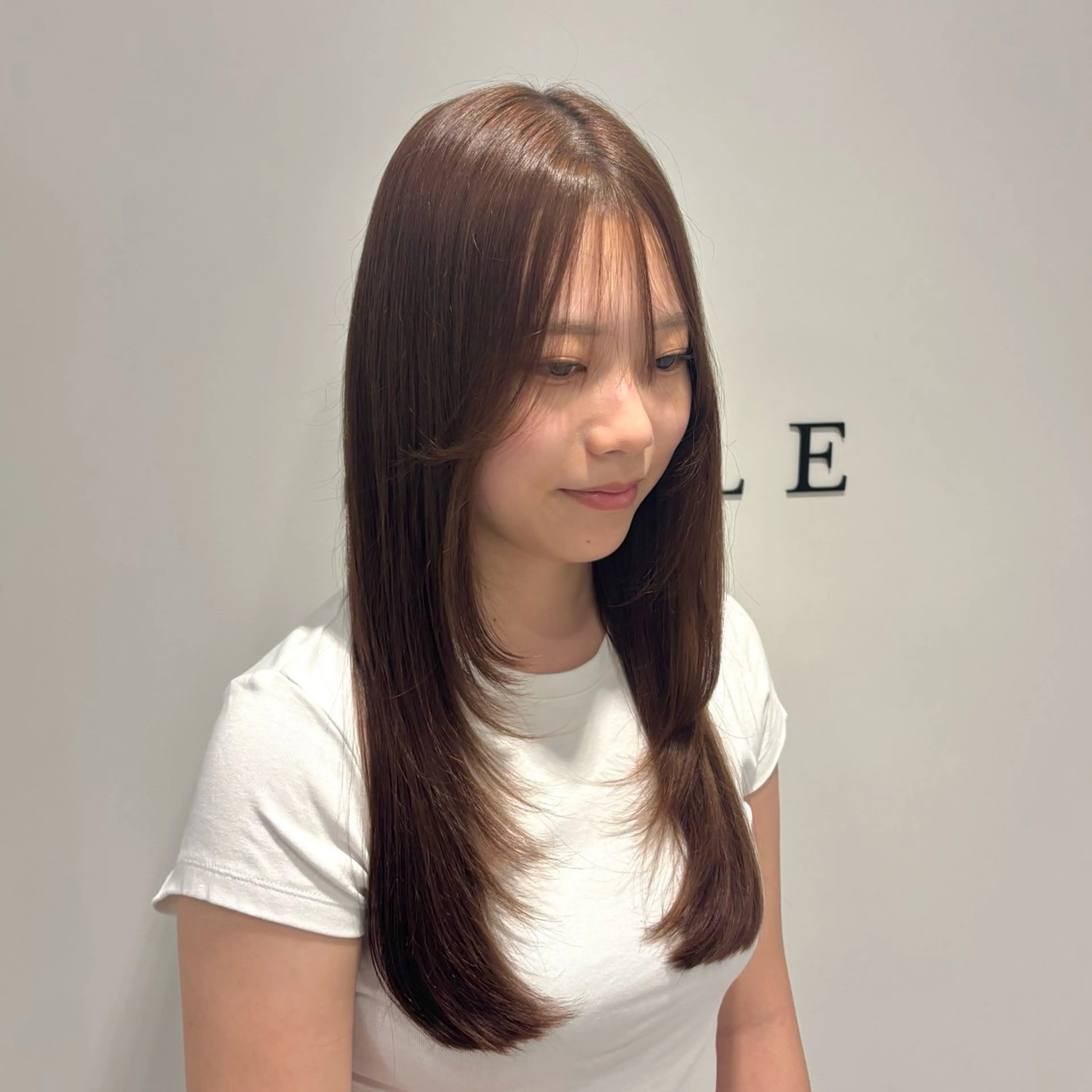 ロング カット 艶カラー/アレンジ 💟すなおのヘアスタイル
