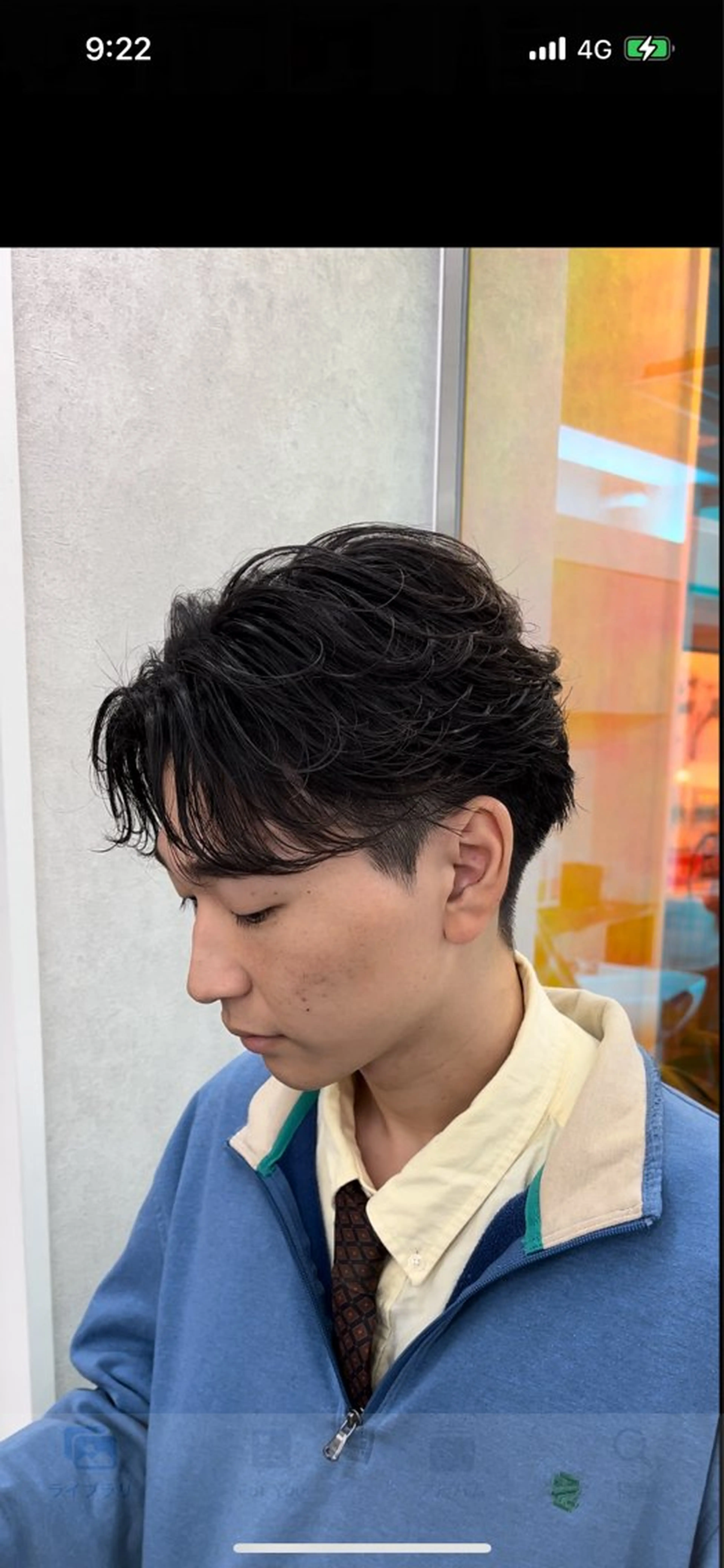 パーマ ヘアアレンジ メンズ フェザーパーマ メンズパーマ ニュアンスパーマ 齊藤 大地のヘアスタイル