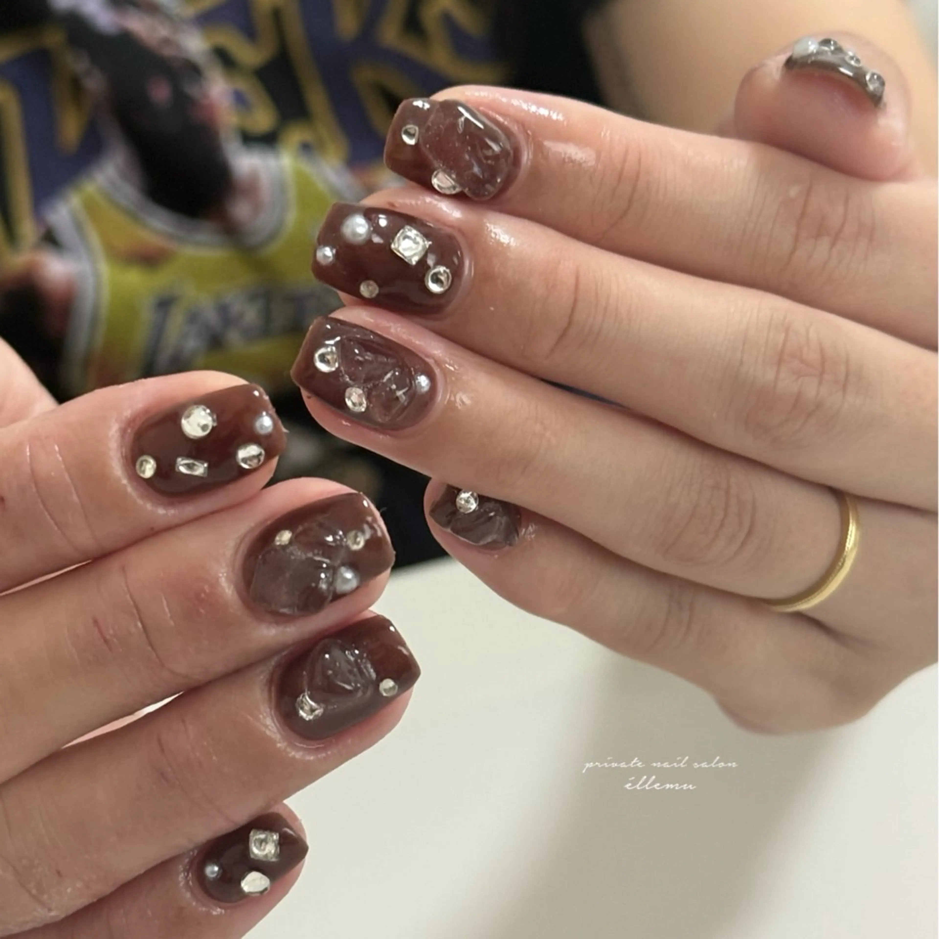 ネイル ハンドネイル éllemu えるみゅのネイルデザイン