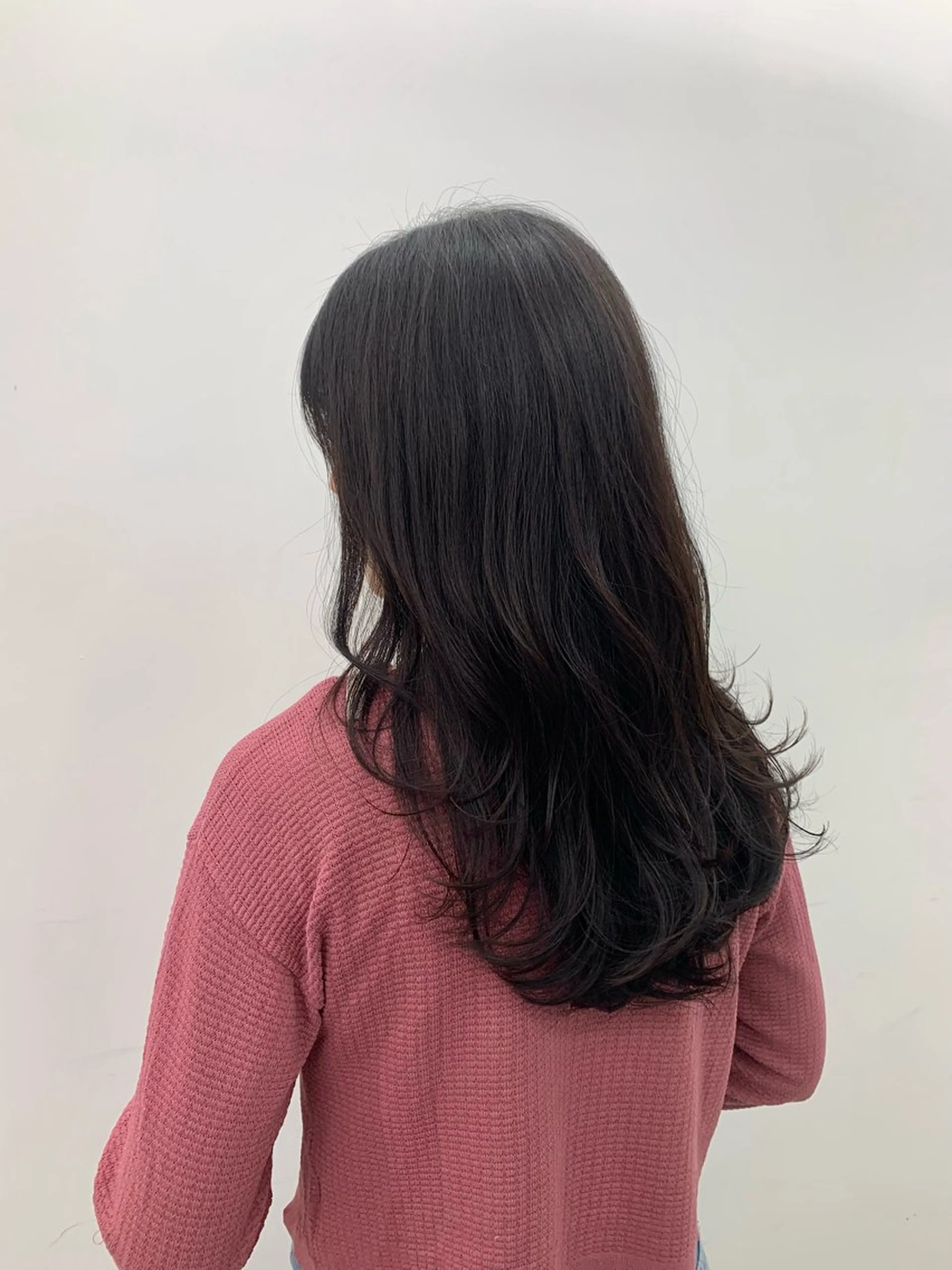 セミロング レイヤーカット カット トリートメント ヘッドスパ 本格ヘッドスパ🌿 ×ヘア　佐藤のヘアスタイル