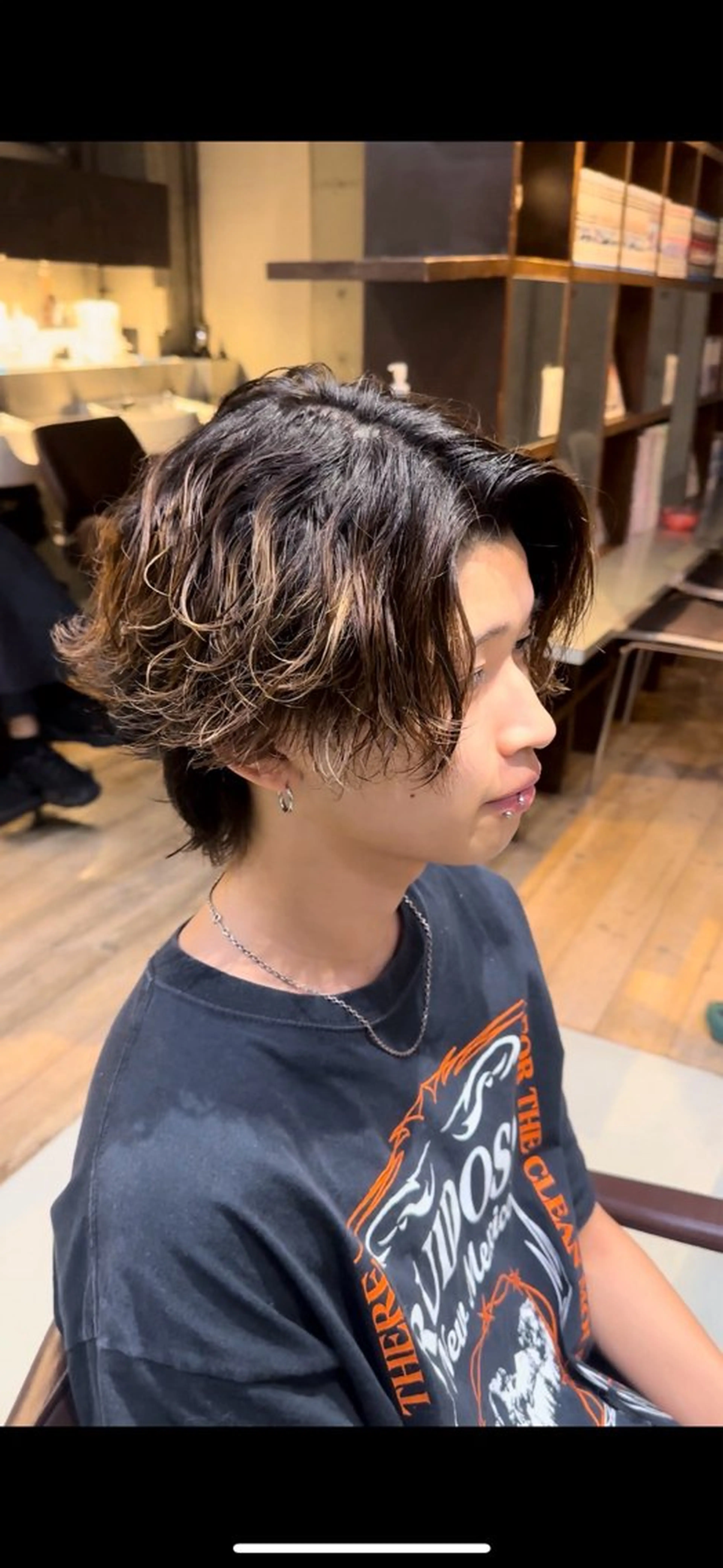 パーマ fifthパーマ特化 ユウリのヘアスタイル