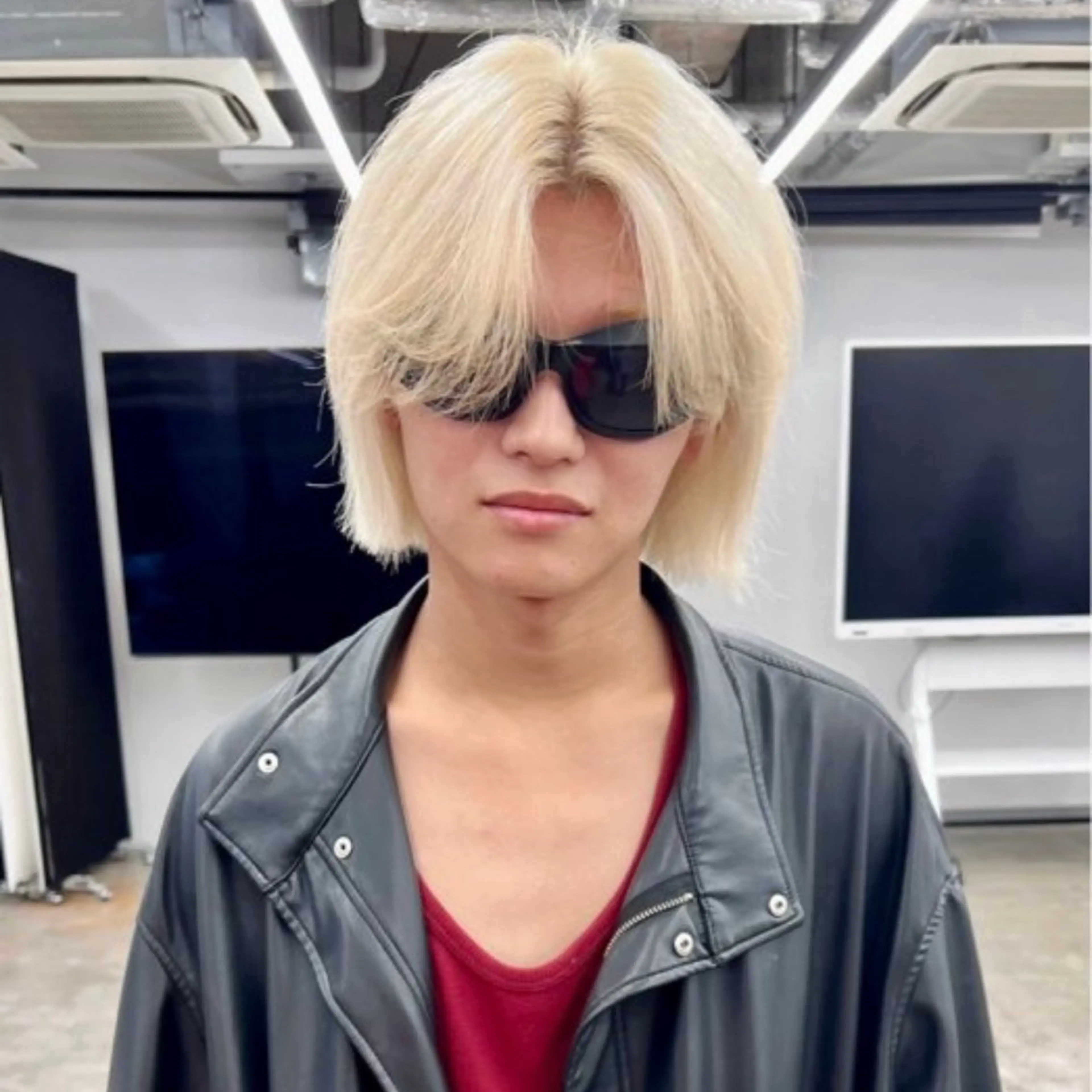 ミディアム カラー ヘアカラー ハイトーンブリーチ 名古屋/FUTOのヘアスタイル
