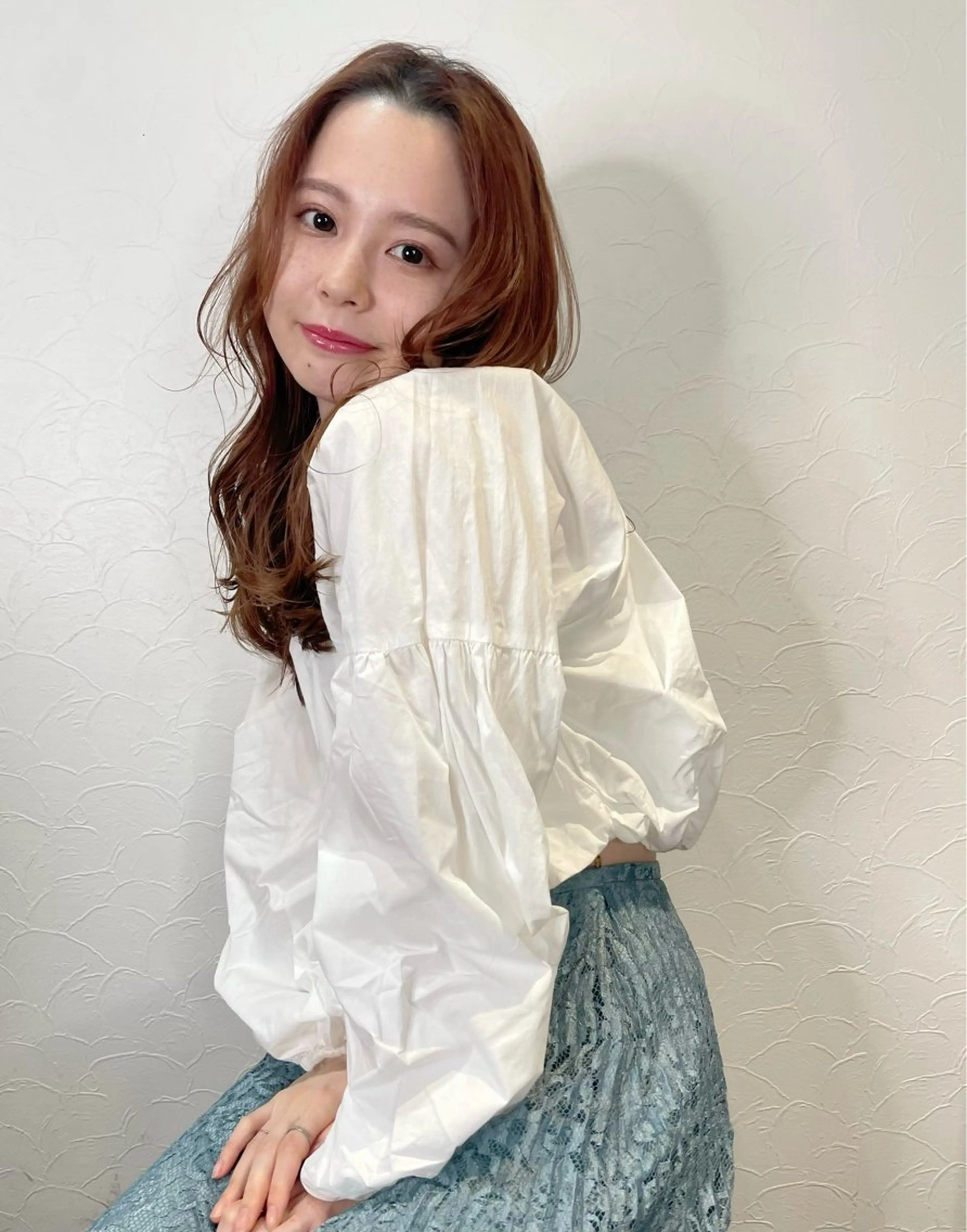 セミロング 髪質改善ストレート/ 廣瀬のヘアスタイル