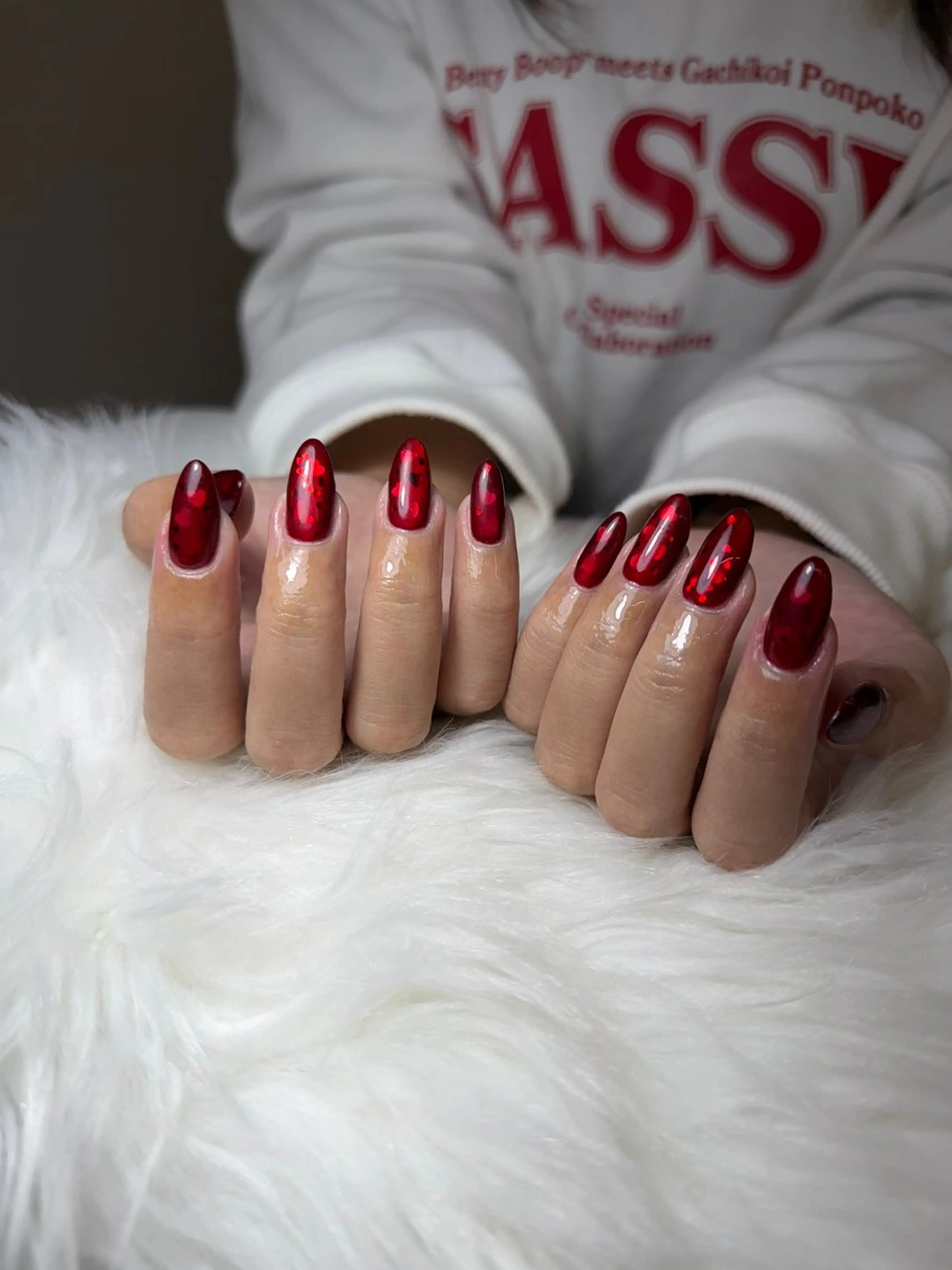 ネイル 韓国ネイル 持ち込み ニュアンスネイル ワンホンネイル AKIKO NAILのネイルデザイン