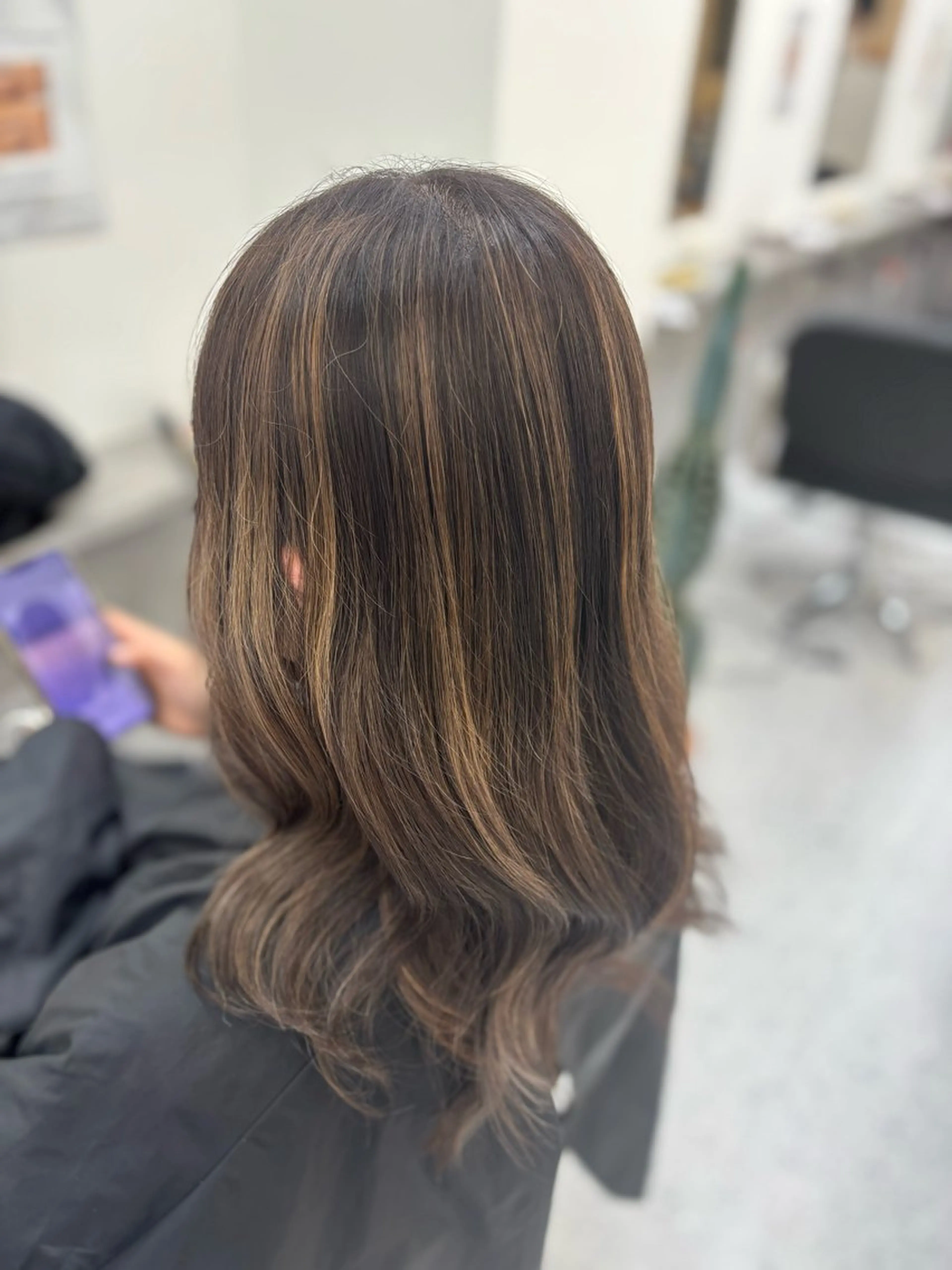 ロング AIRI /ダブルカラー/のヘアスタイル