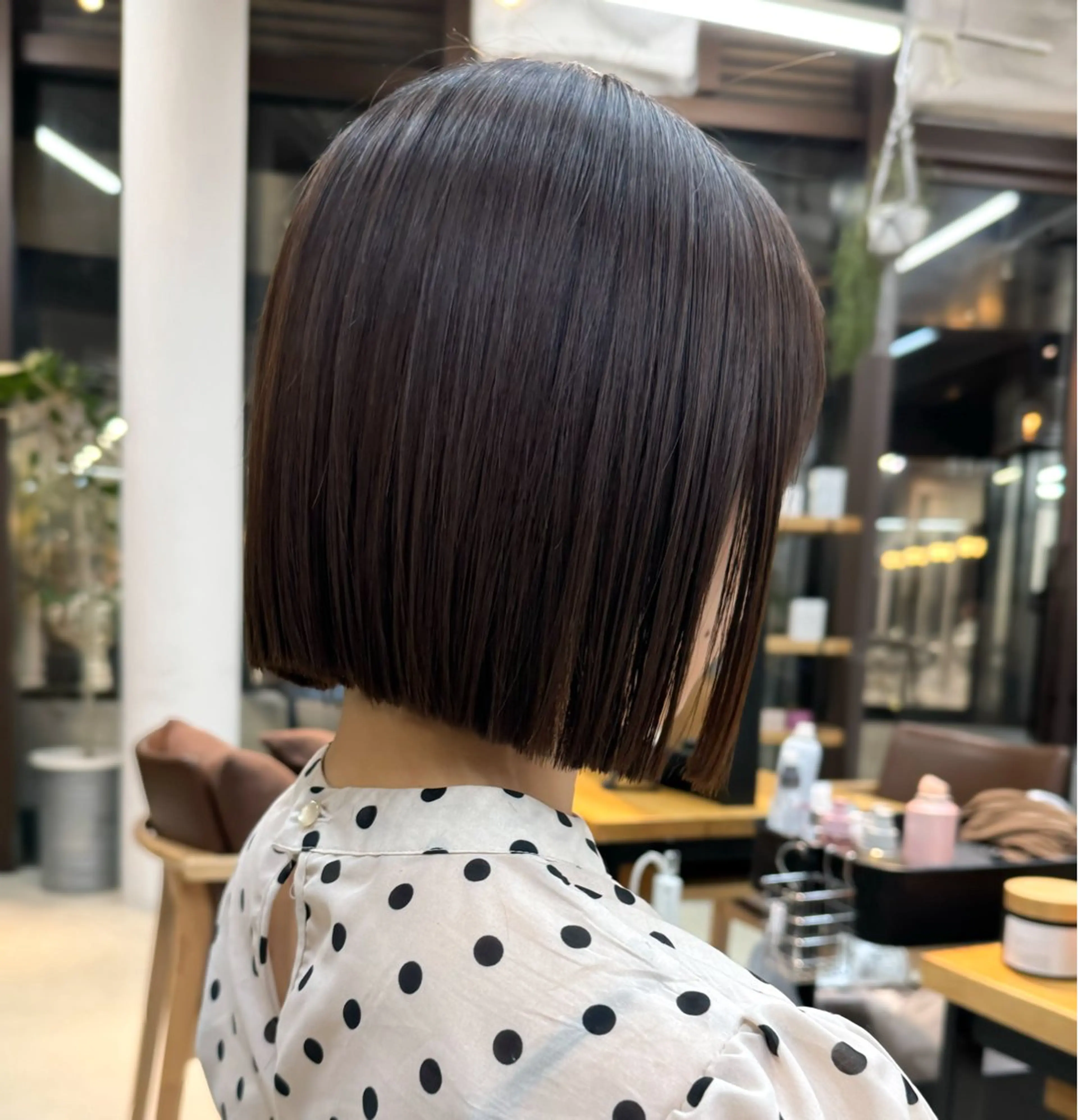 ショート パーマ ボブ 縮毛矯正 カット 縮毛矯正 トリートメント ボブ/ショート /パーマ/shinのヘアスタイル