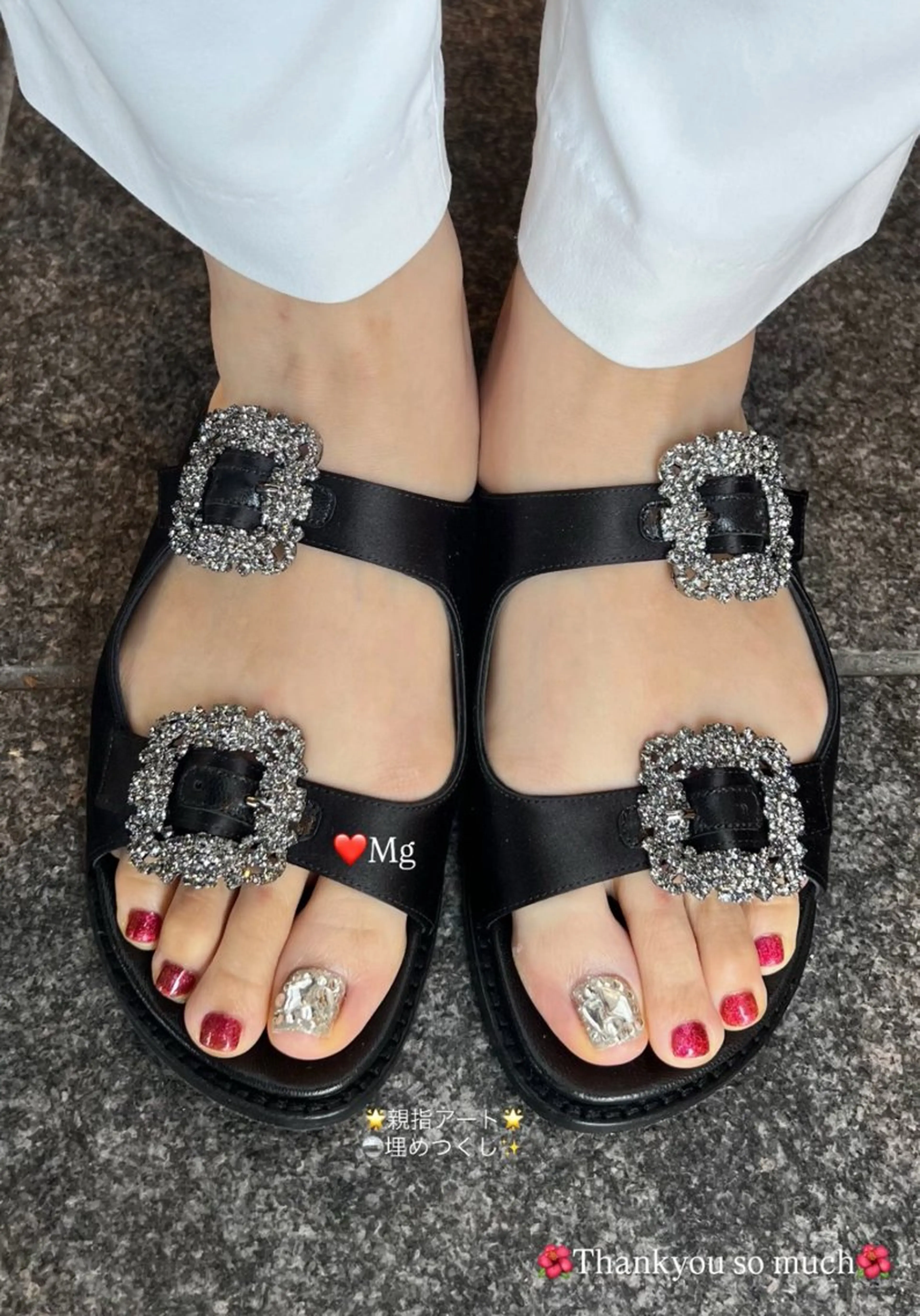 ネイル アートネイル ウエチ ノリカ🐸のネイルデザイン