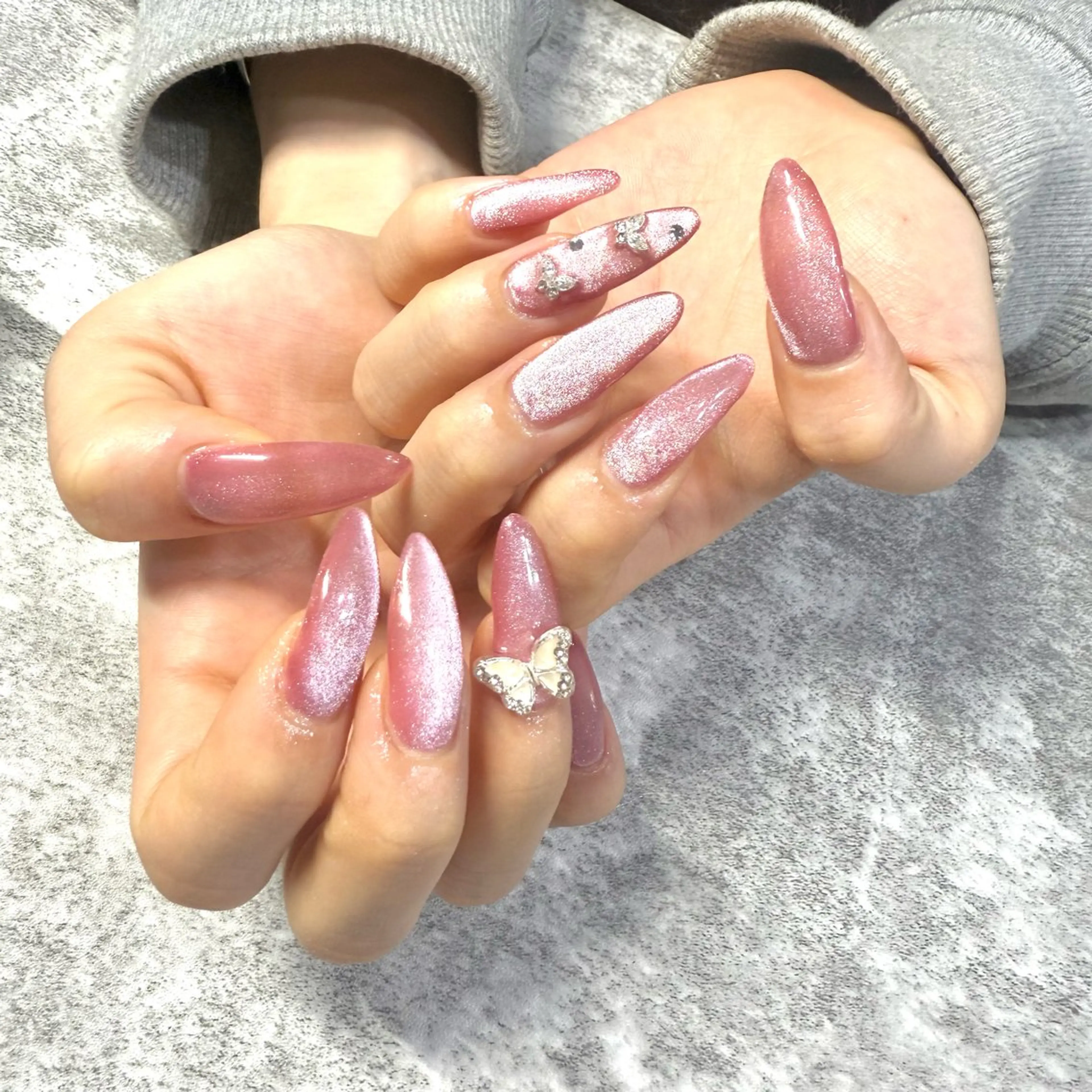 ネイル ピンク ハンドネイル ★Rinail... .のネイルデザイン
