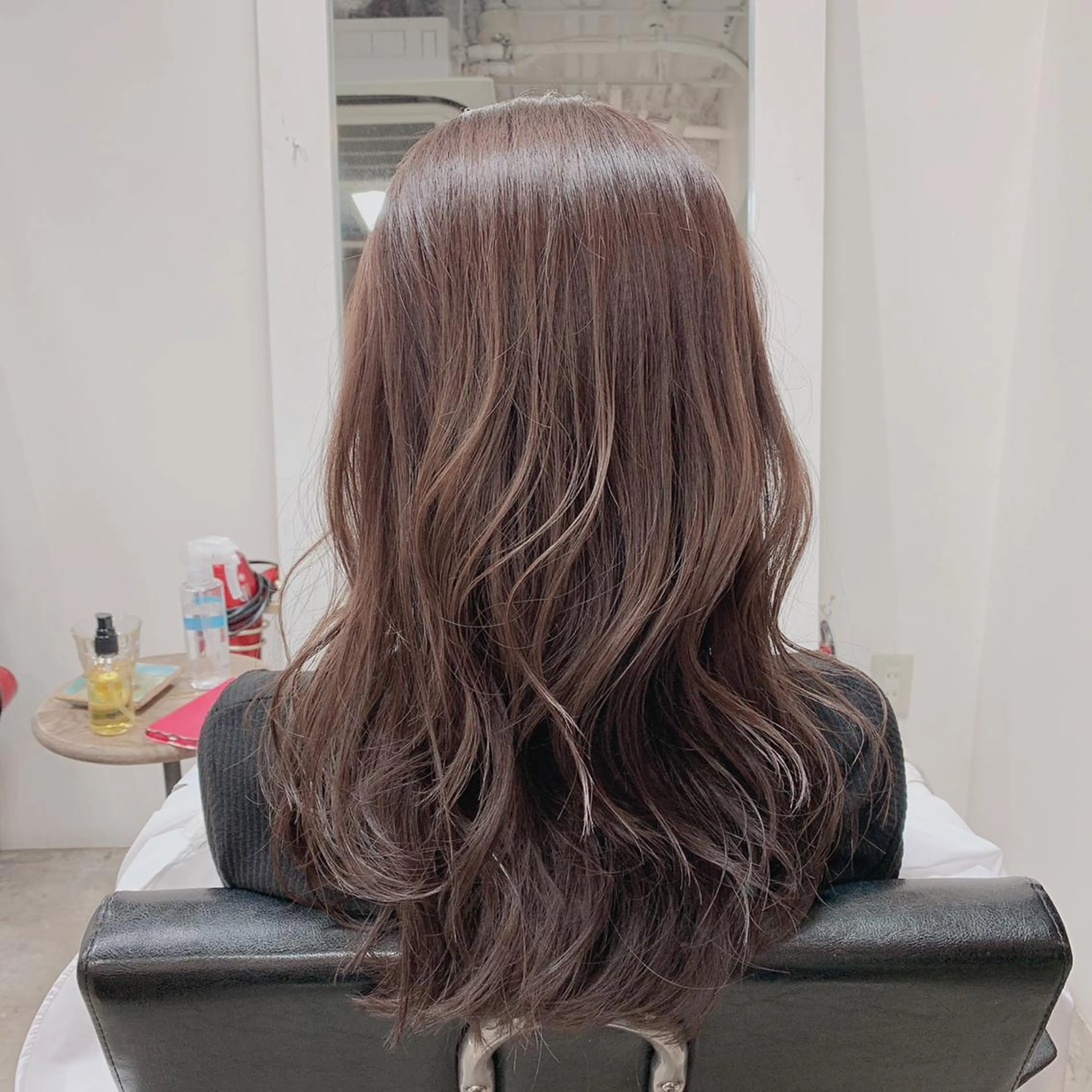 ロング カラー ブラウンカラー モカブラウン 似合わせレイヤー カット/KANNAのヘアスタイル