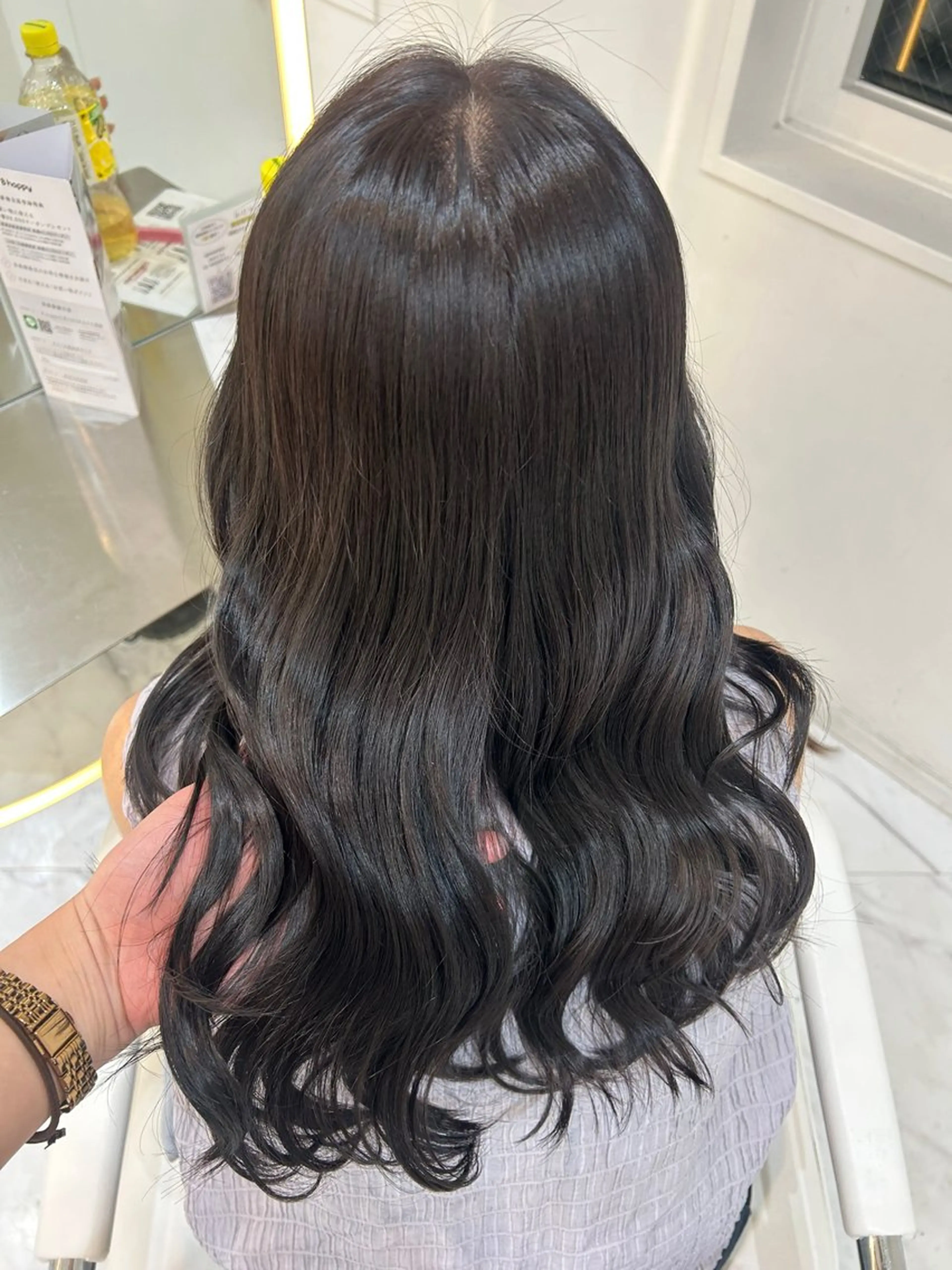 カラー ヘアカラー トリートメント RISA /銀座のヘアスタイル