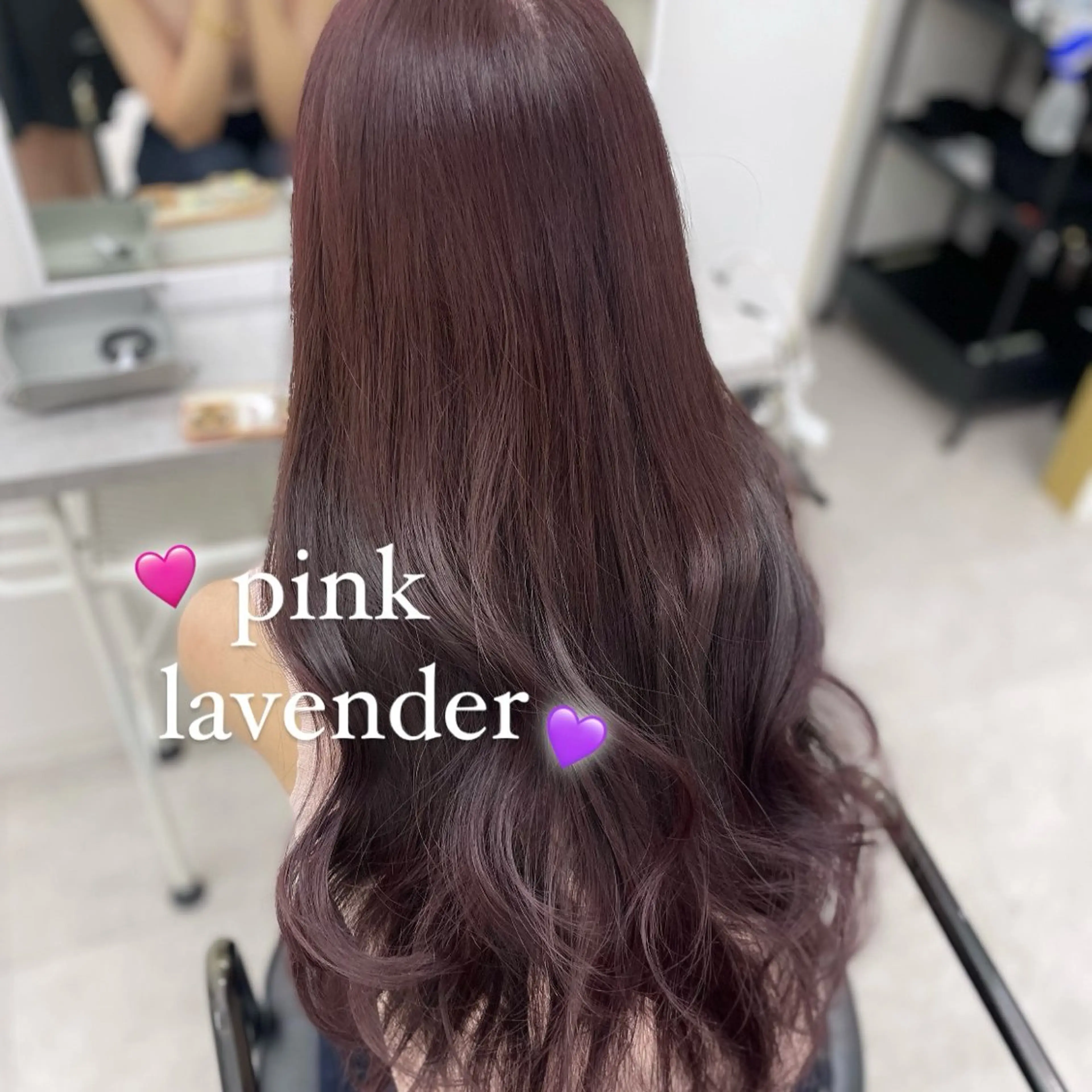 カット➕イルミナカラー🩵の写真