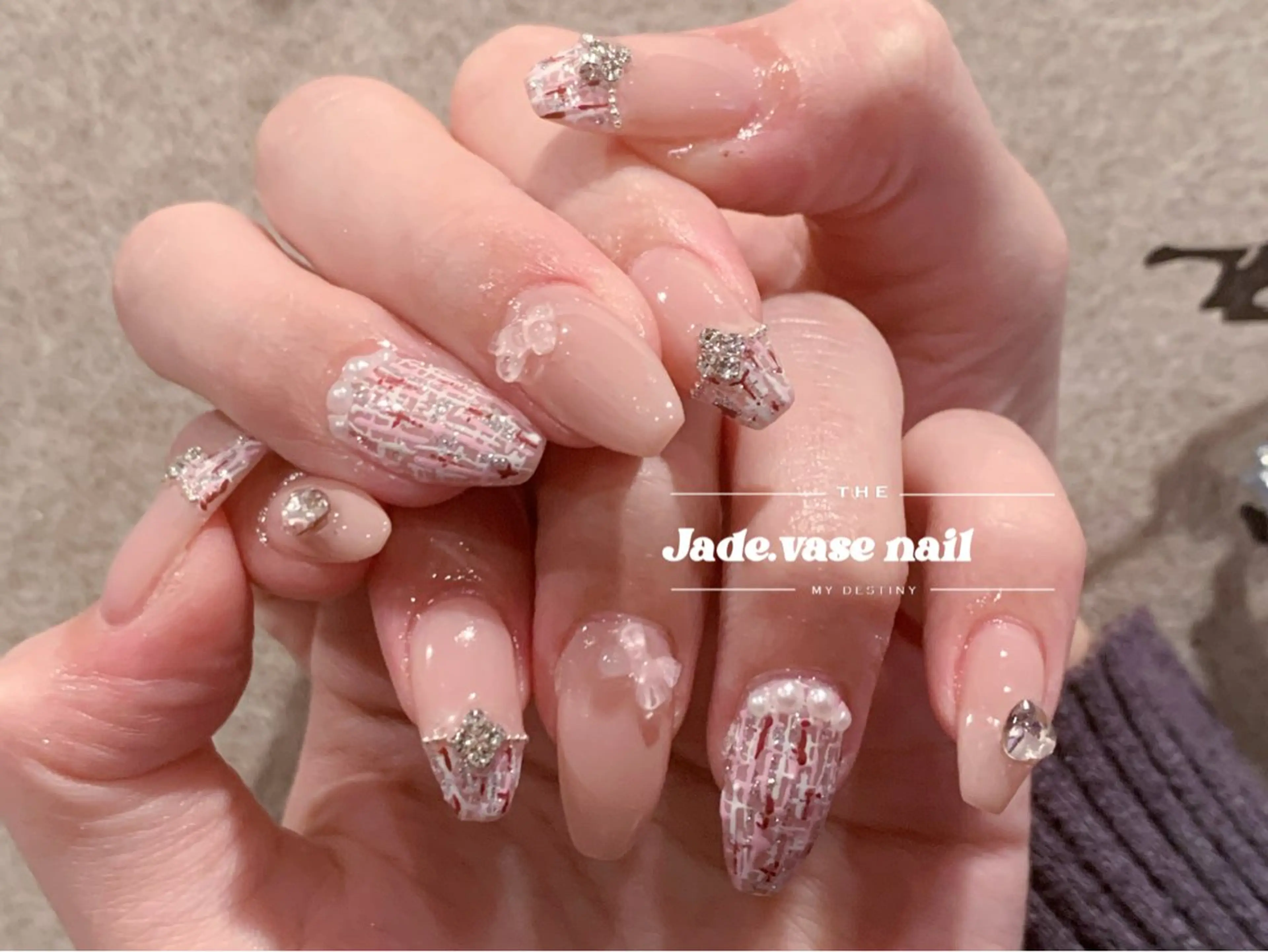 ネイル ハンドネイル ハンドケア ✰Jade.vase 银座のネイルデザイン