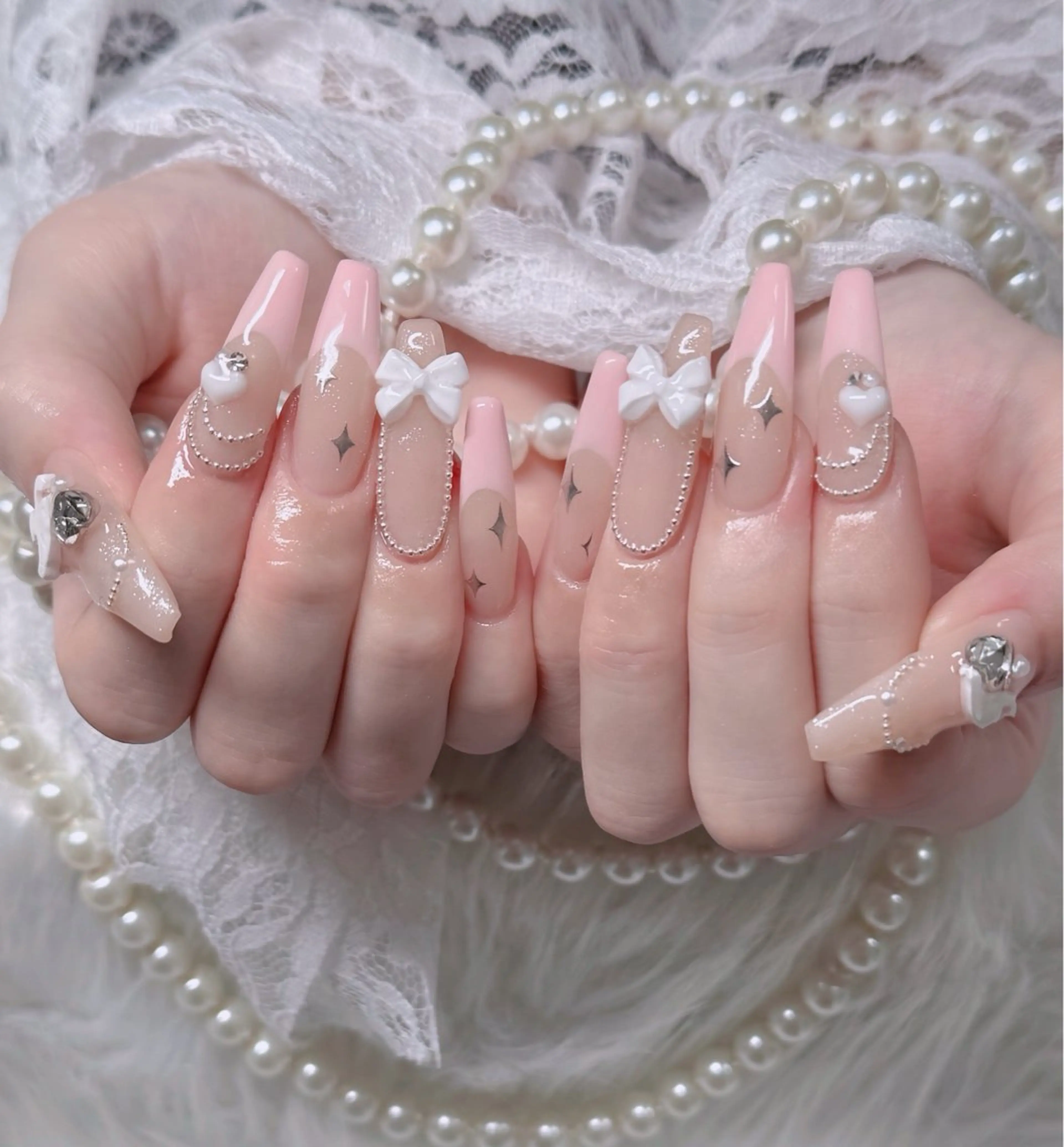 パーマ ハロウィン クリスマス ハンドネイル H.baby Nail Salonのネイルデザイン