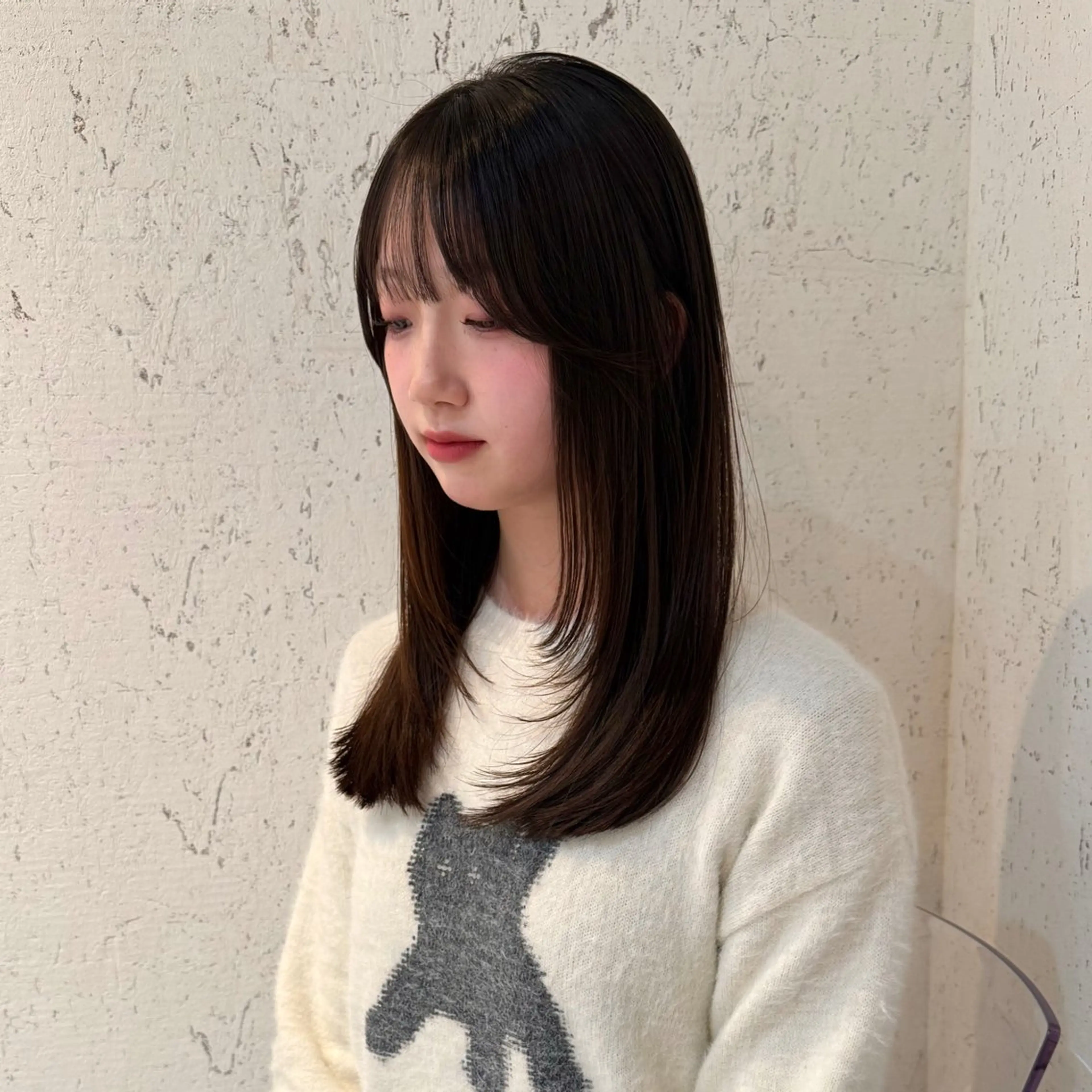 ミディアム カラー カット トリートメント mai / linoah˚✧のヘアスタイル