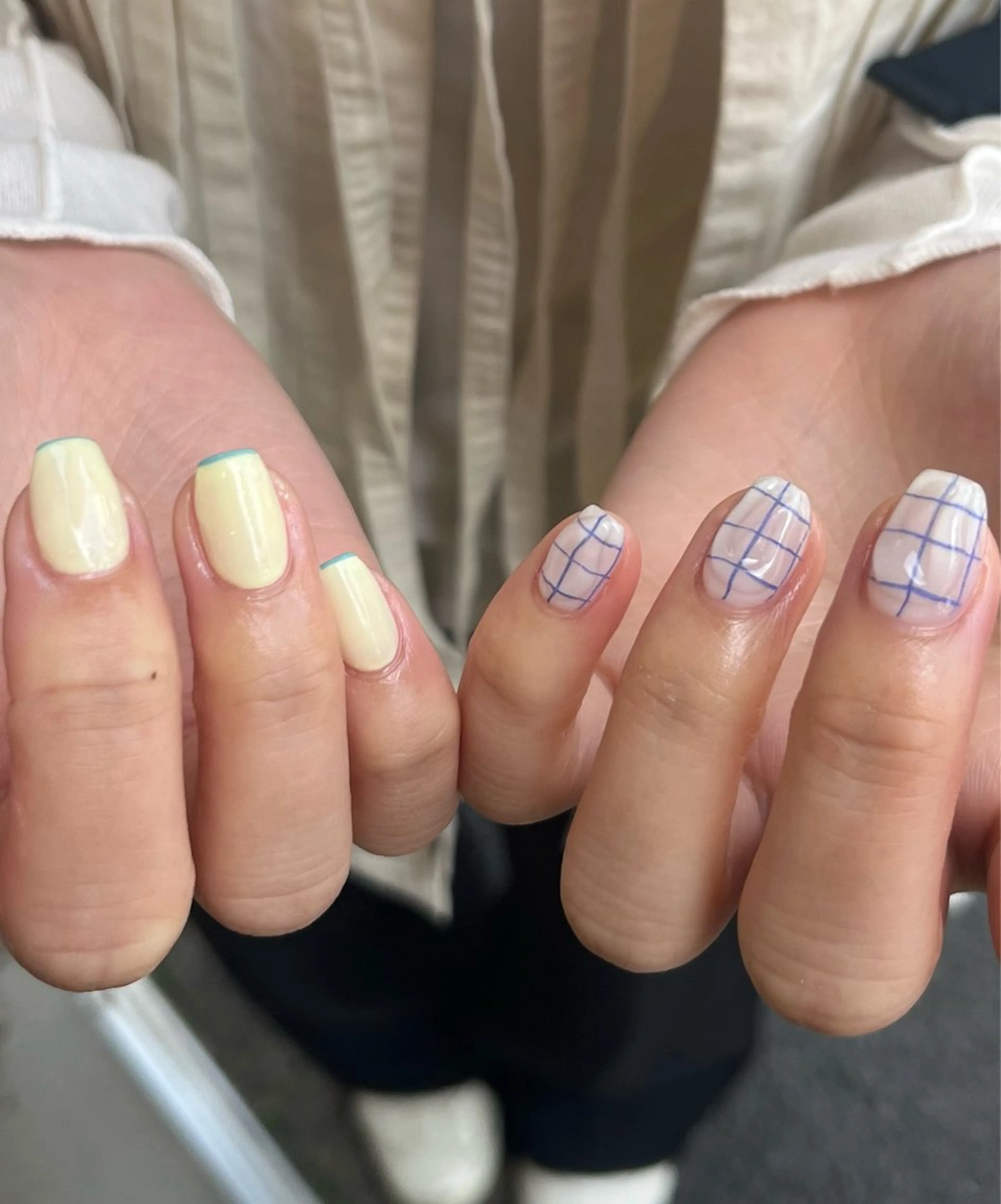 ネイル 黄色 ハンドネイル AT.1011 (ハルカ)のネイルデザイン