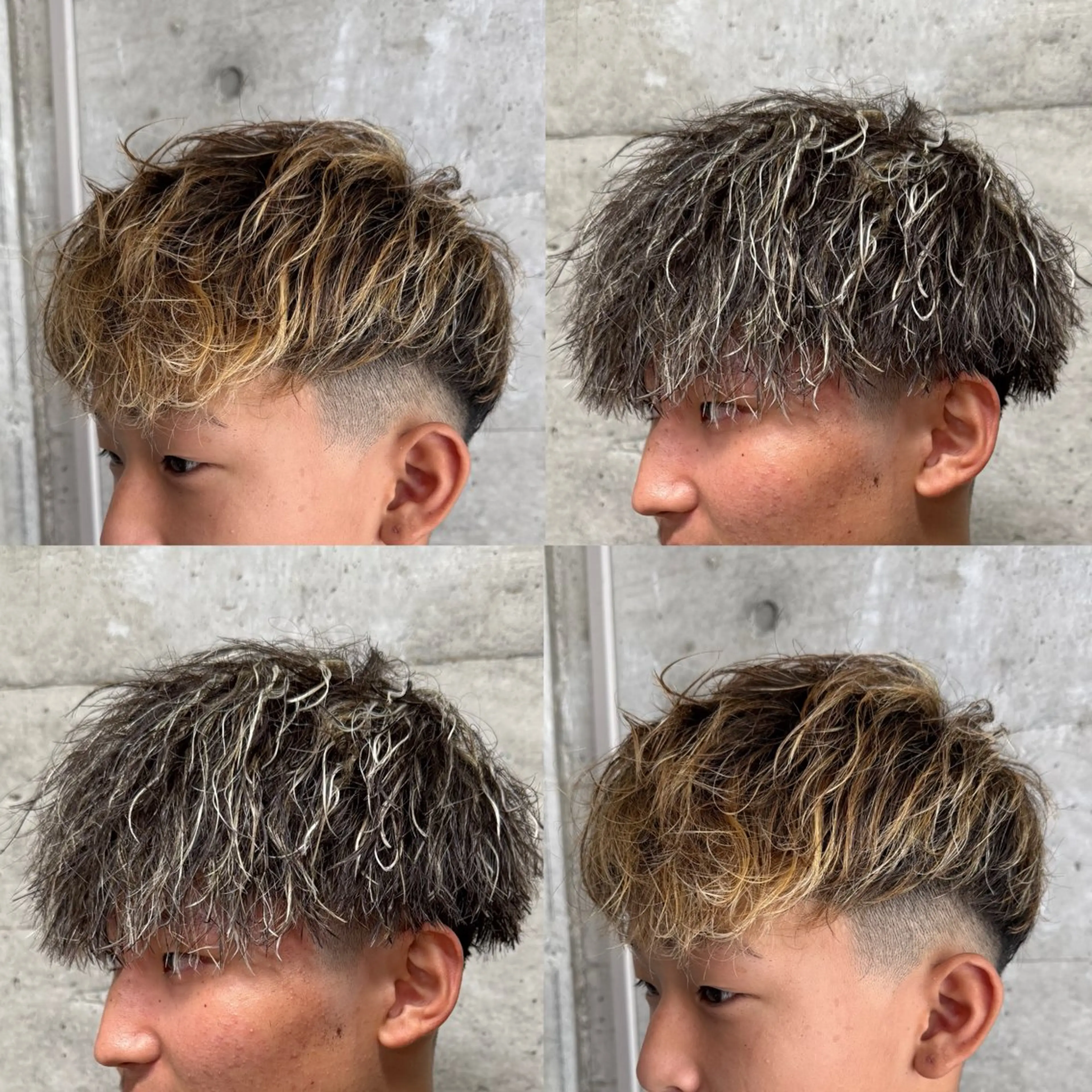 【ミニモ学割】垢抜けたい男子必見‼️朝のセットが楽になるカラーパーマの写真