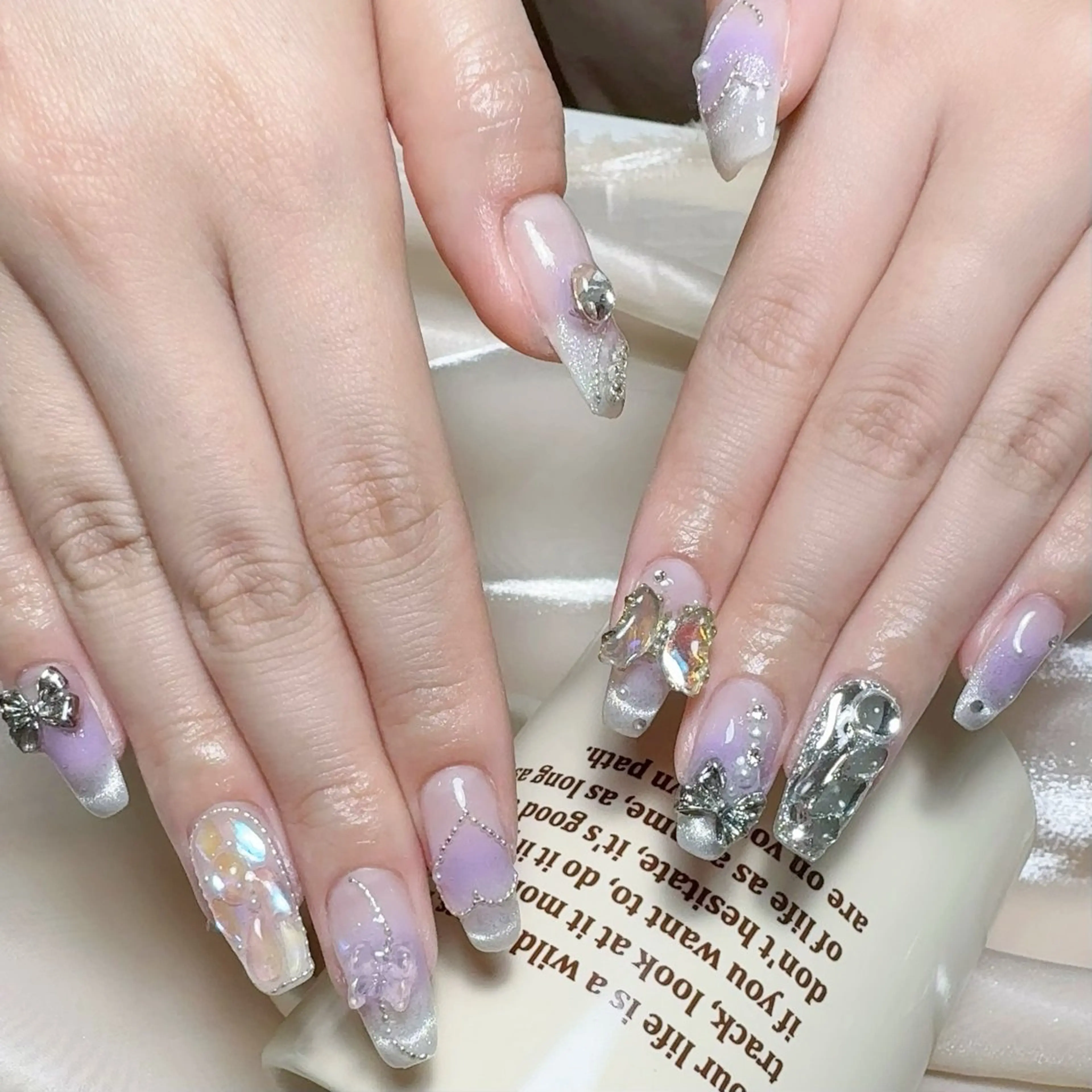 メンズ ネイル 持ち込み ハンドネイル NAILサロン 木にいるのネイルデザイン