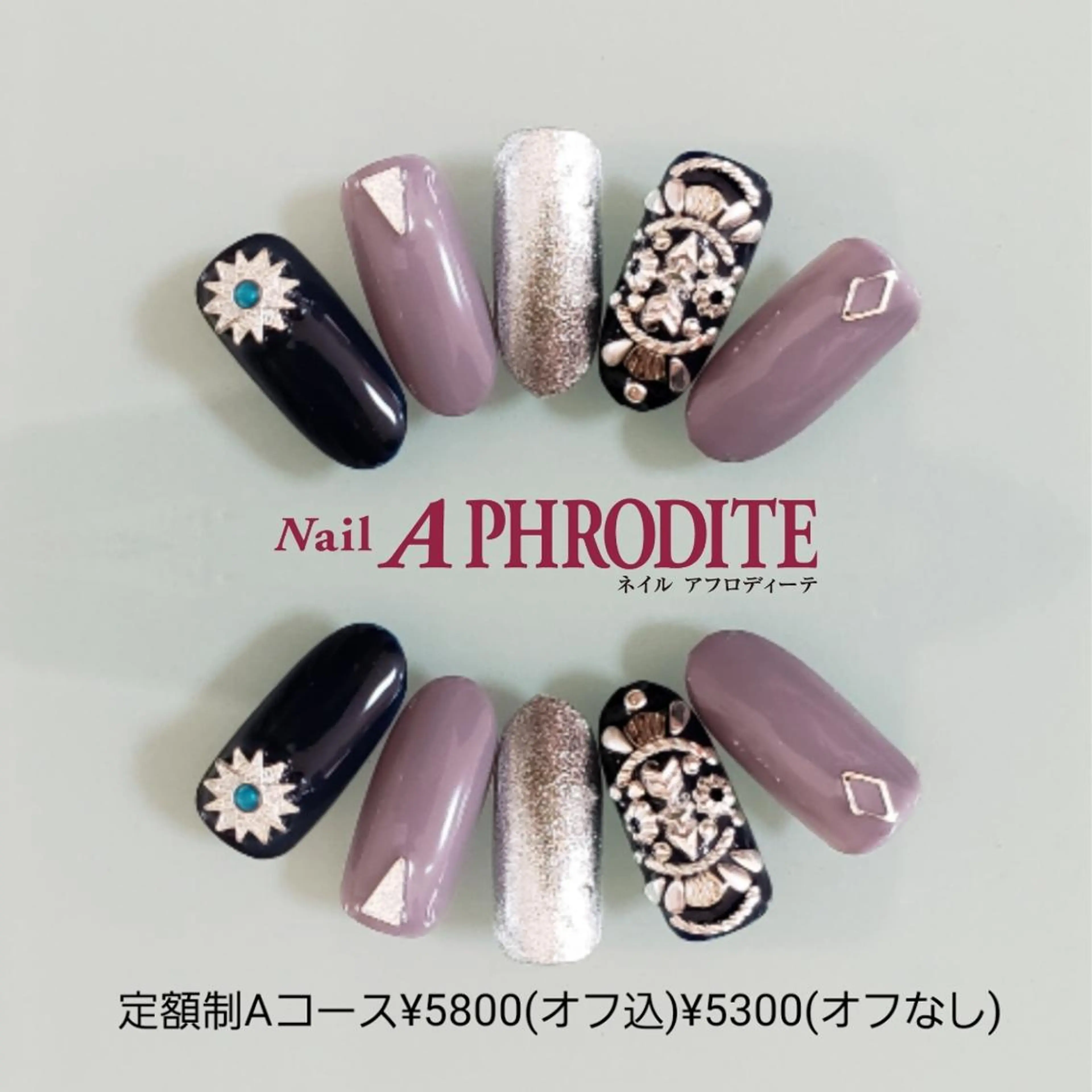 ネイル 持ち込み ニュアンスネイル Nail Aphroditeのネイルデザイン
